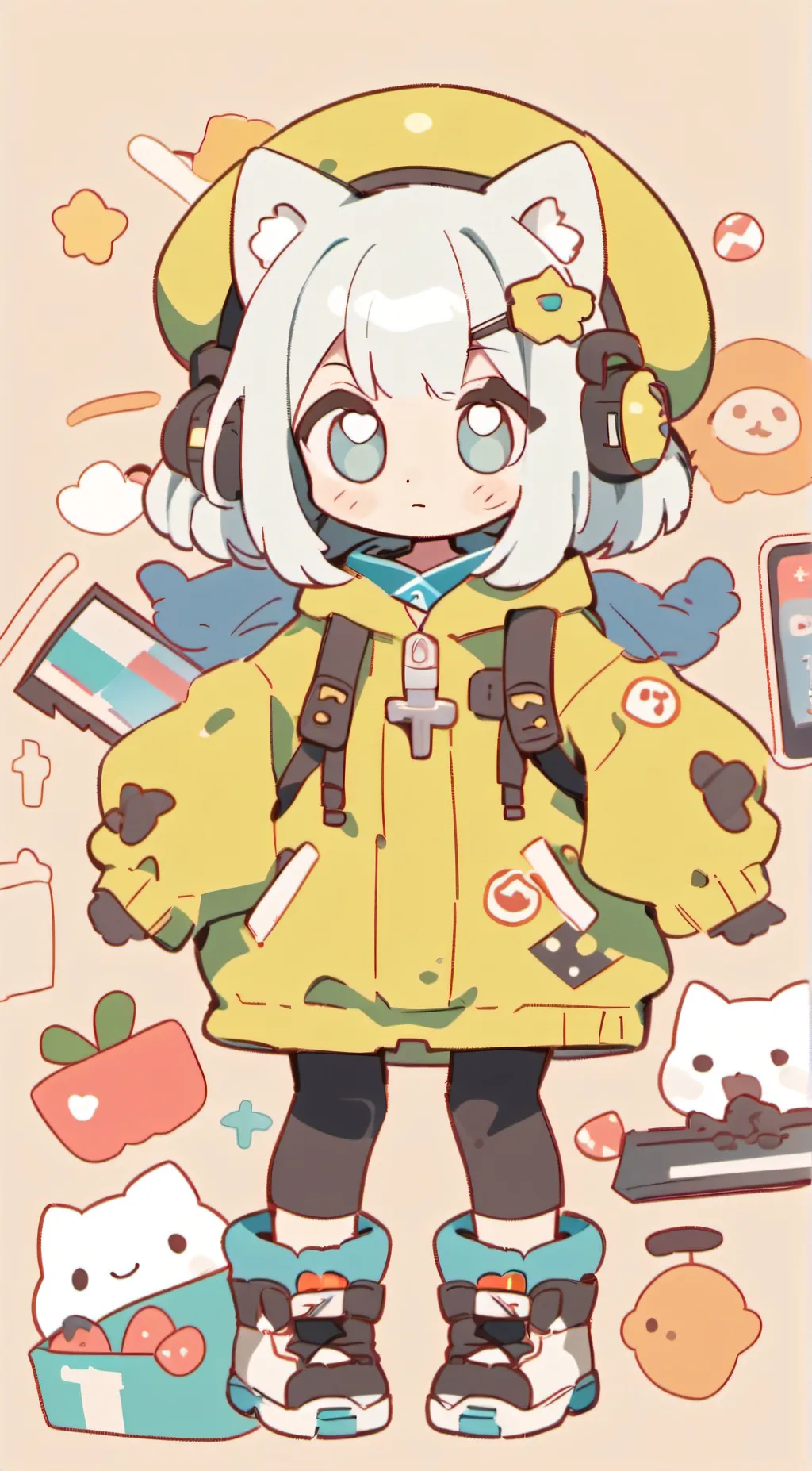 ai character: akira background