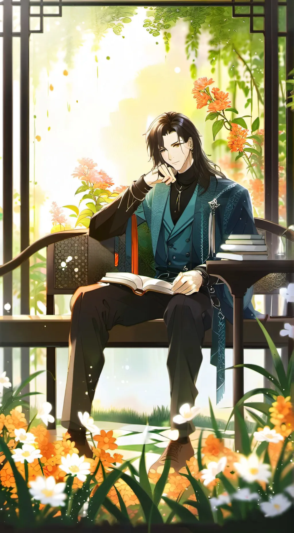 ai character: Ren background