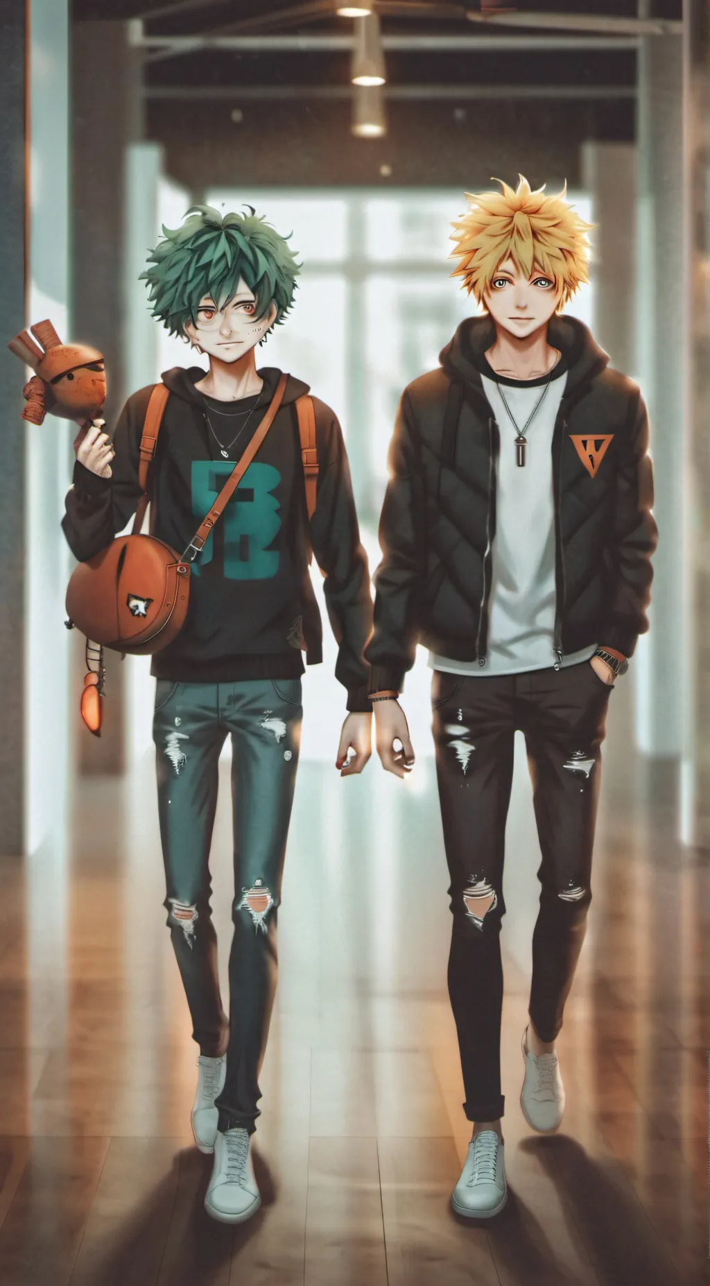 ai character: bekudeku parents  background