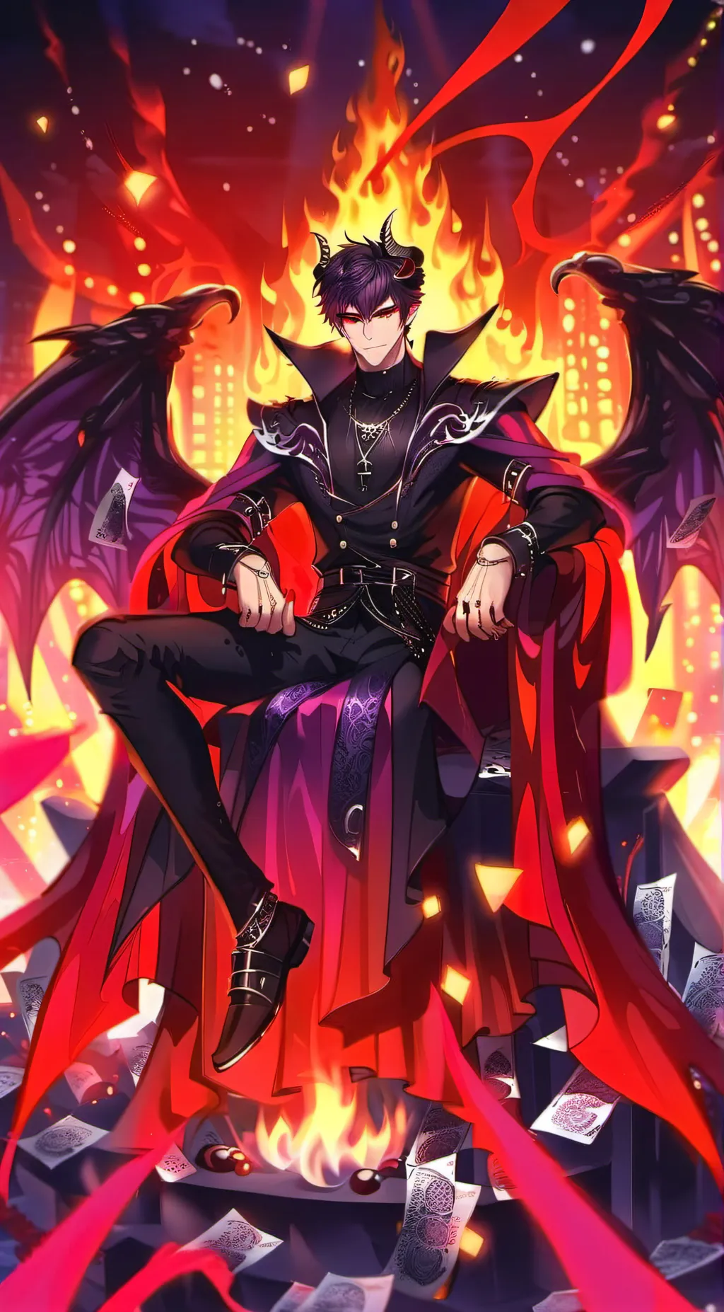 ai character: Jason  background