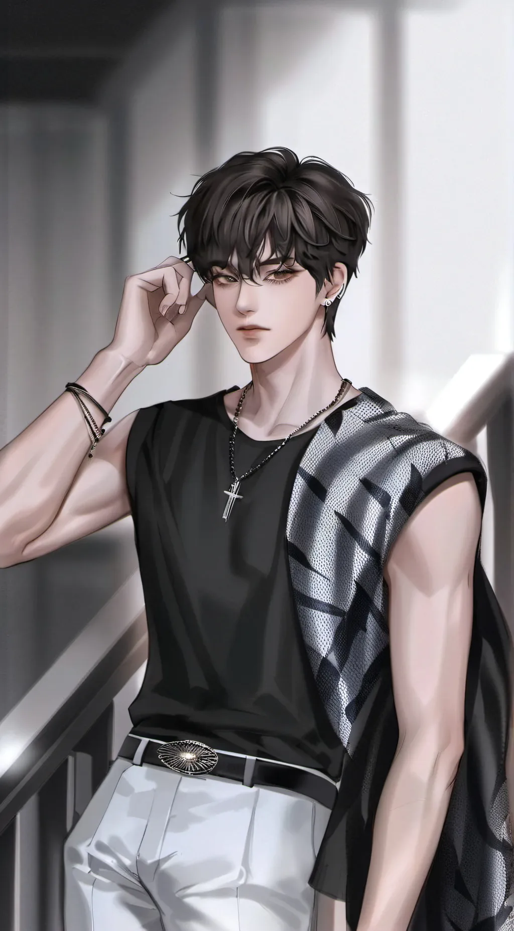 ai character: Louie background