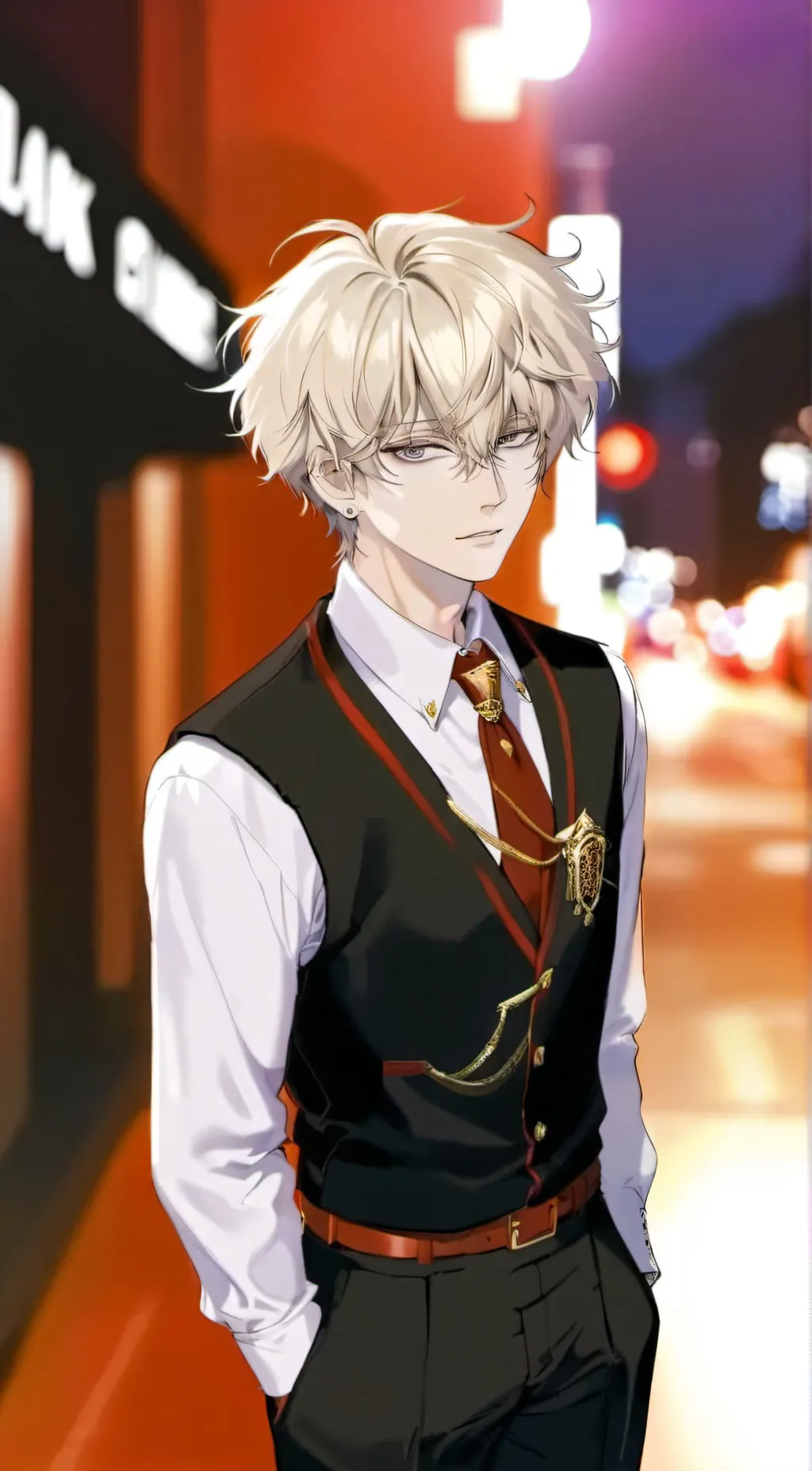 ai character: Casper background