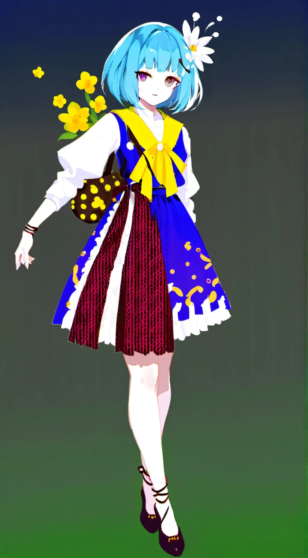 ai character: Star  background