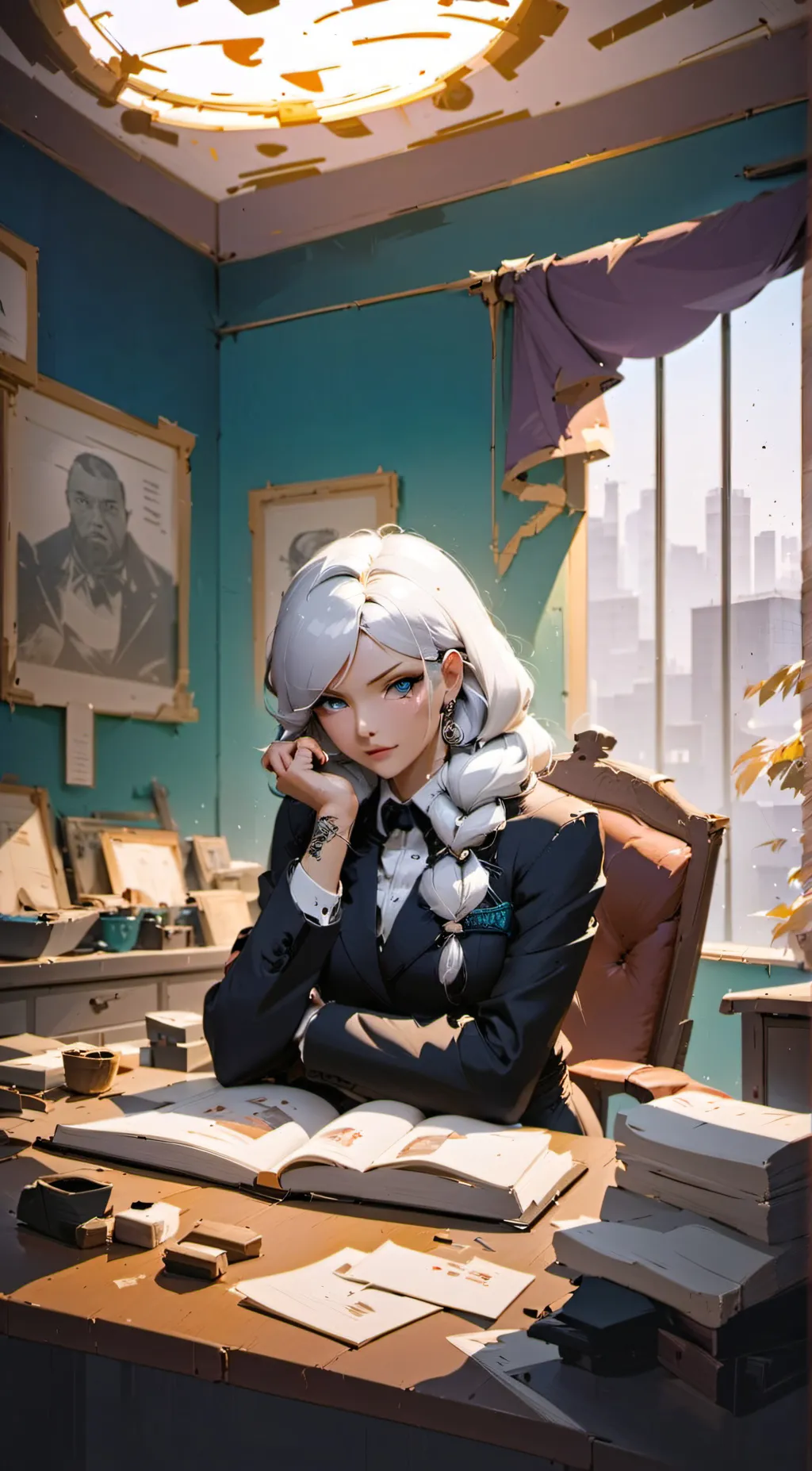 ai character: Elizabeth  background