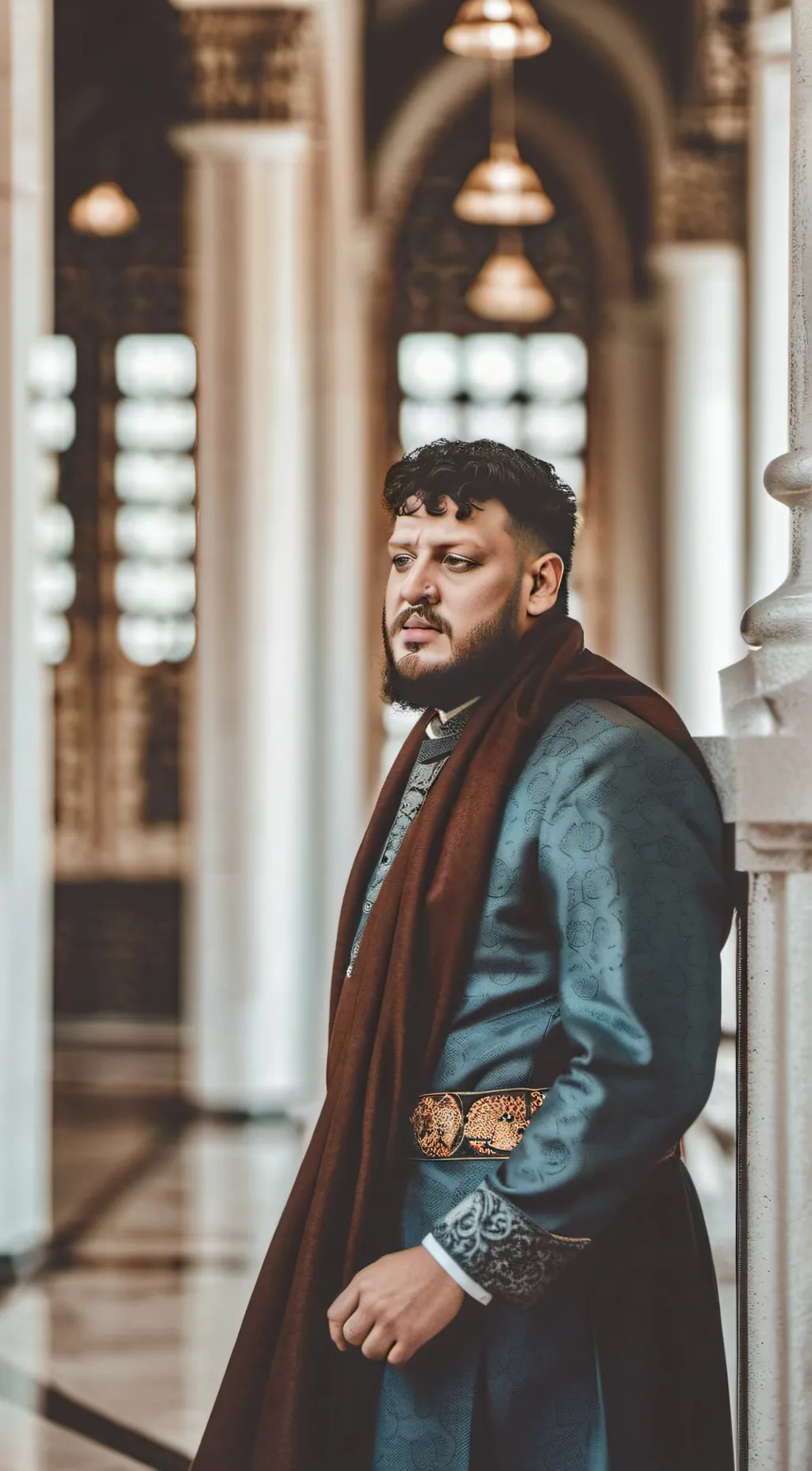 ai character: jell background