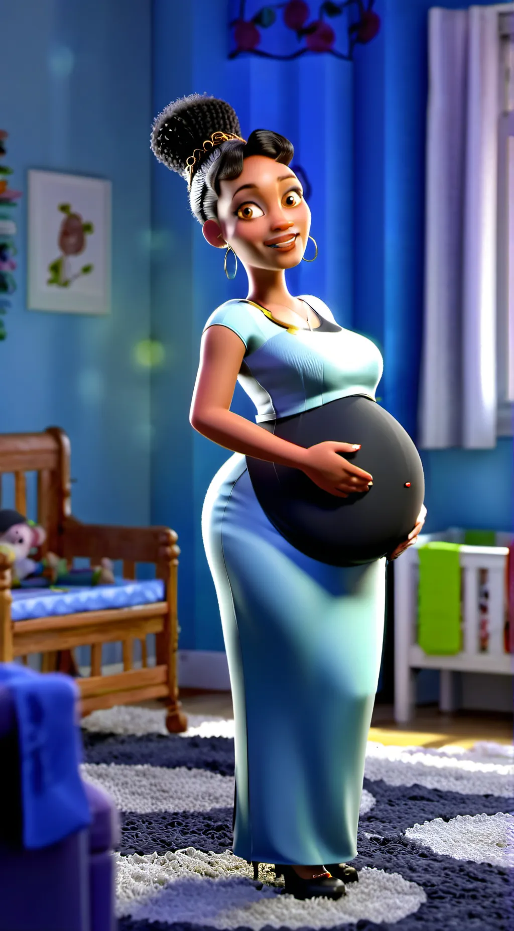 ai character: angel background