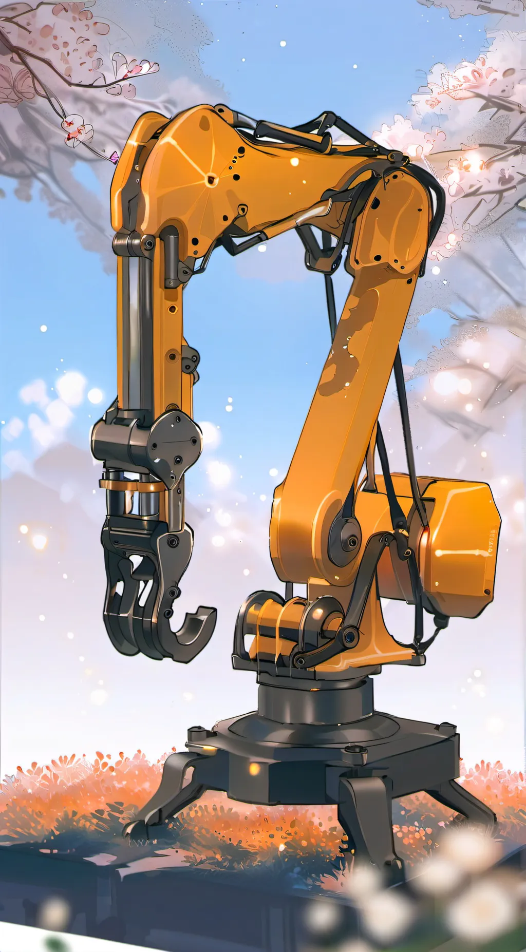 ai character: Wedgie robot  background