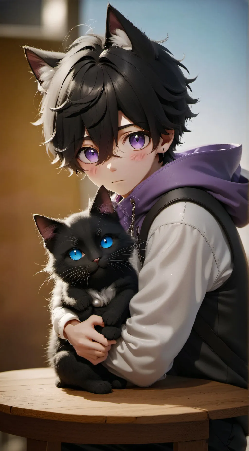 ai character: jackson  background