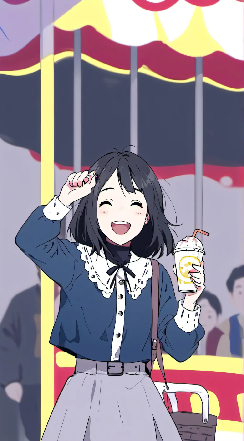 ai character: emma background