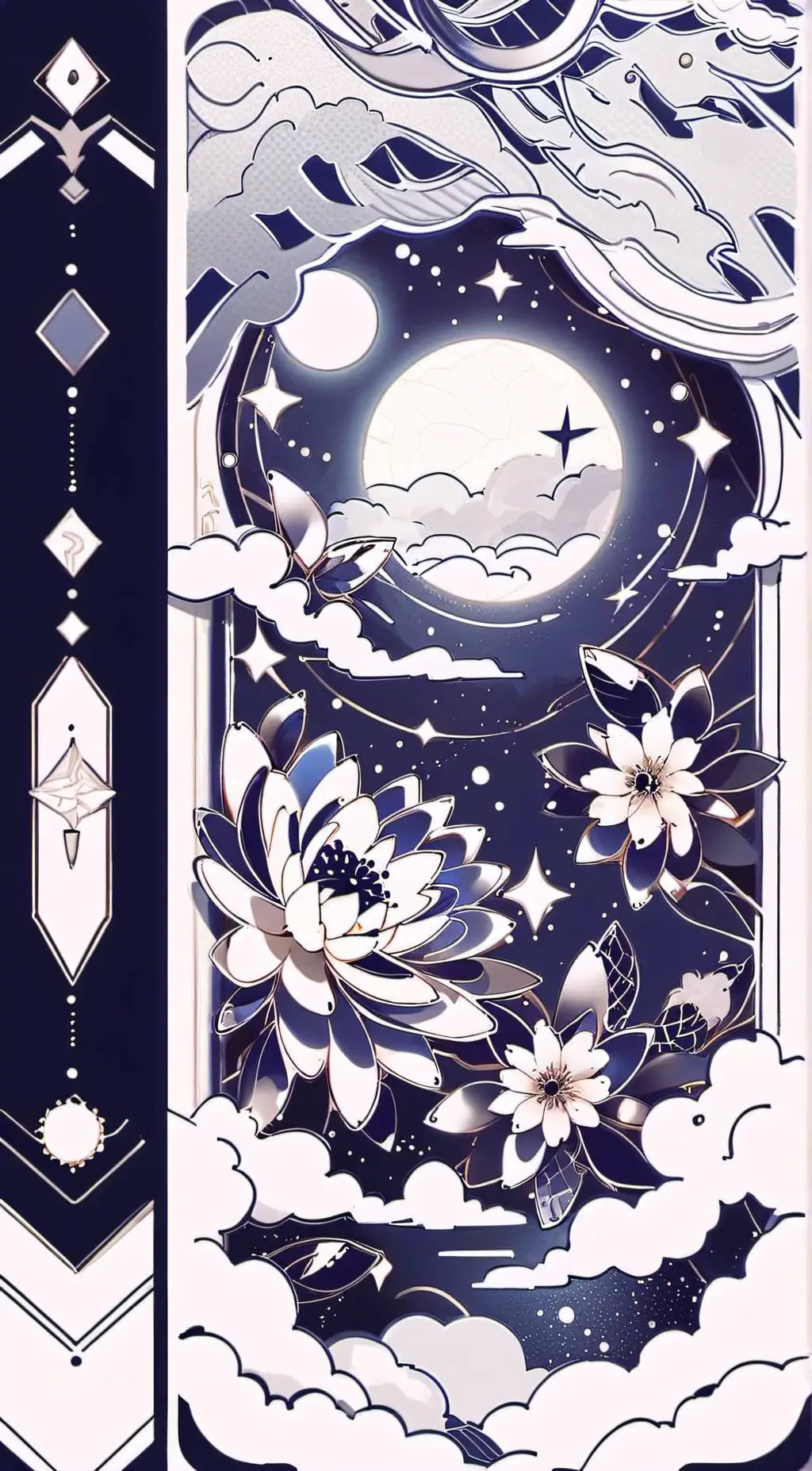 ai character: Finish the lyrics  background