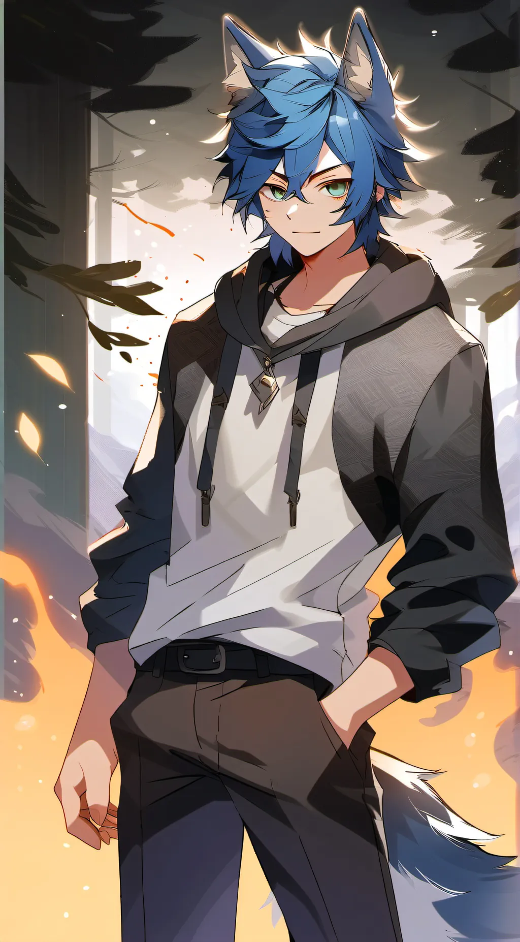 ai character: Ross background