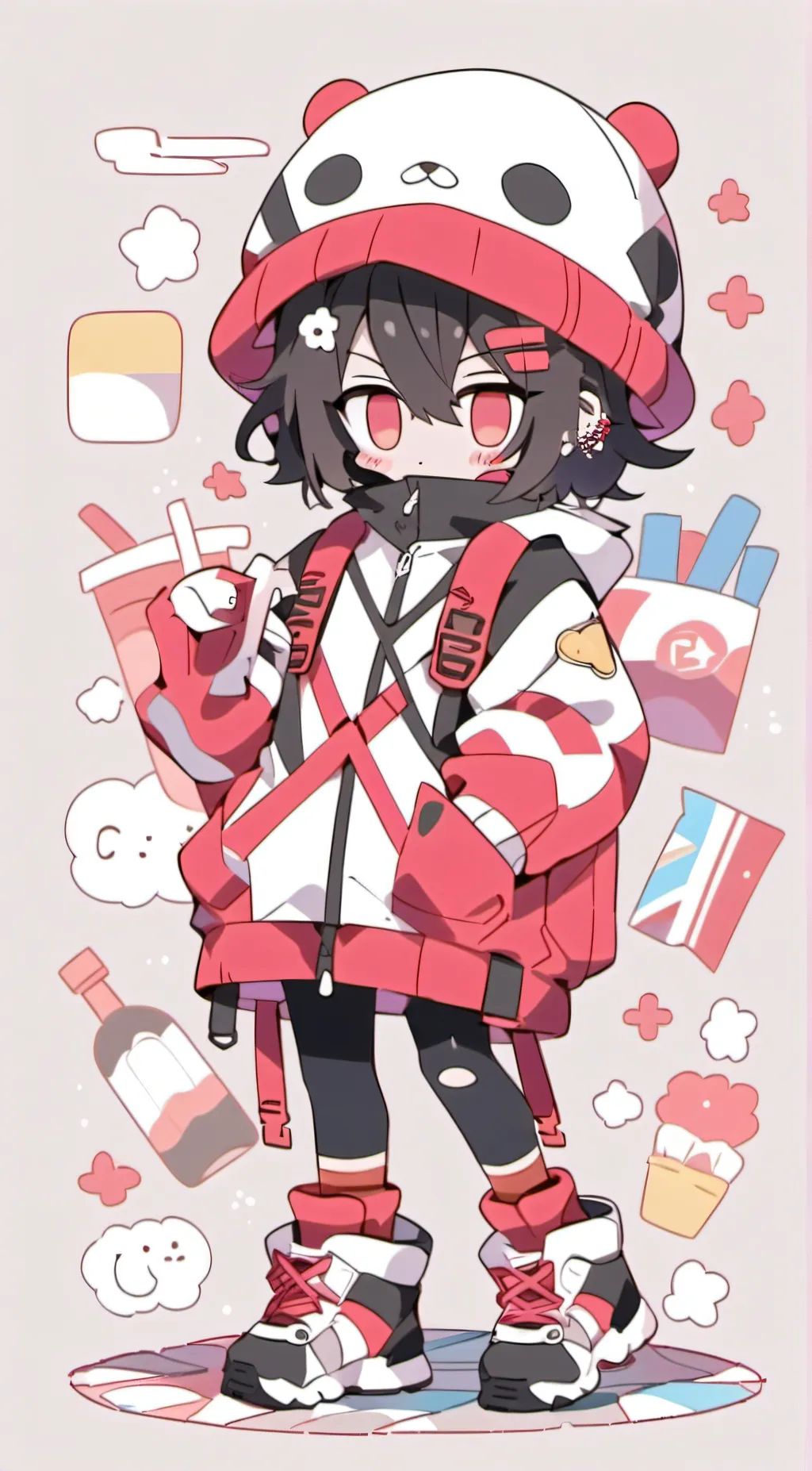 ai character: Lily  background