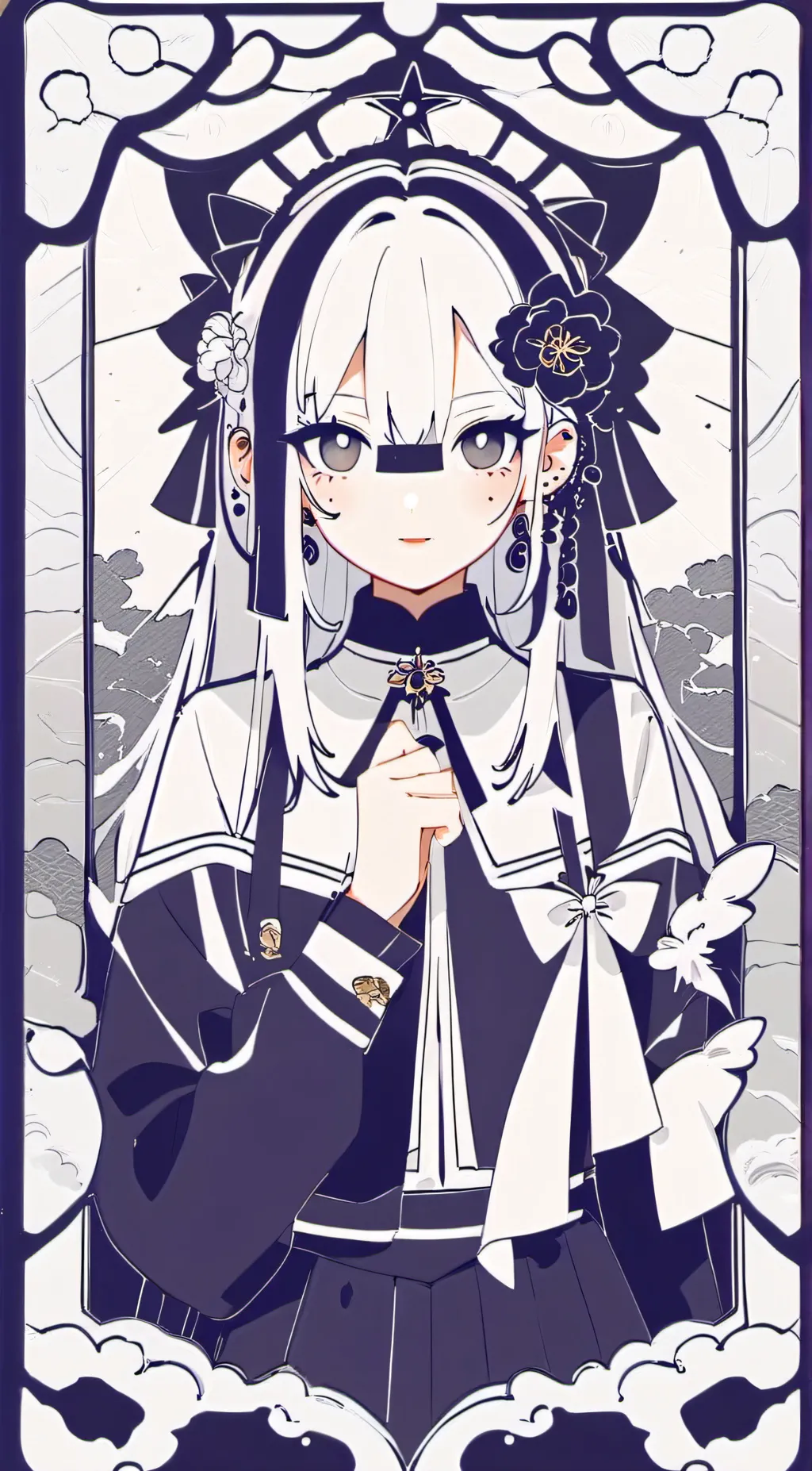 ai character: ◇《kat》◇ background