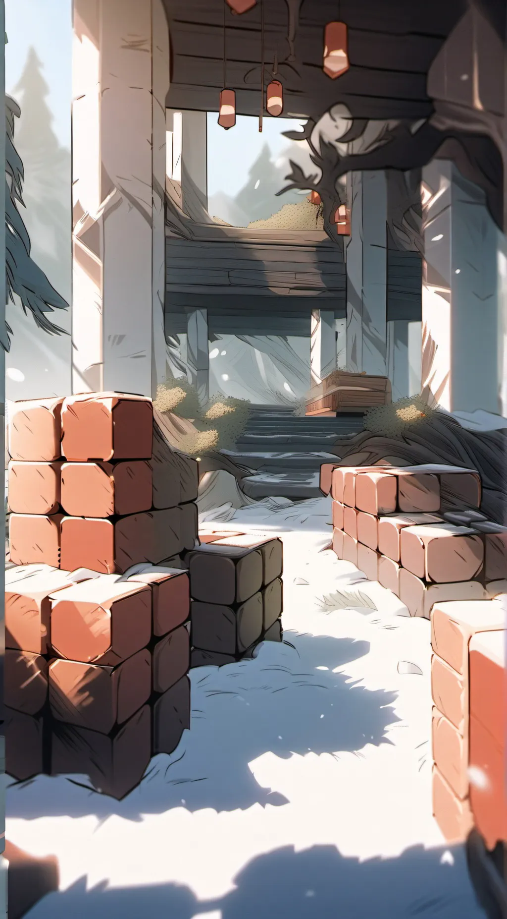 ai character: computer friends background