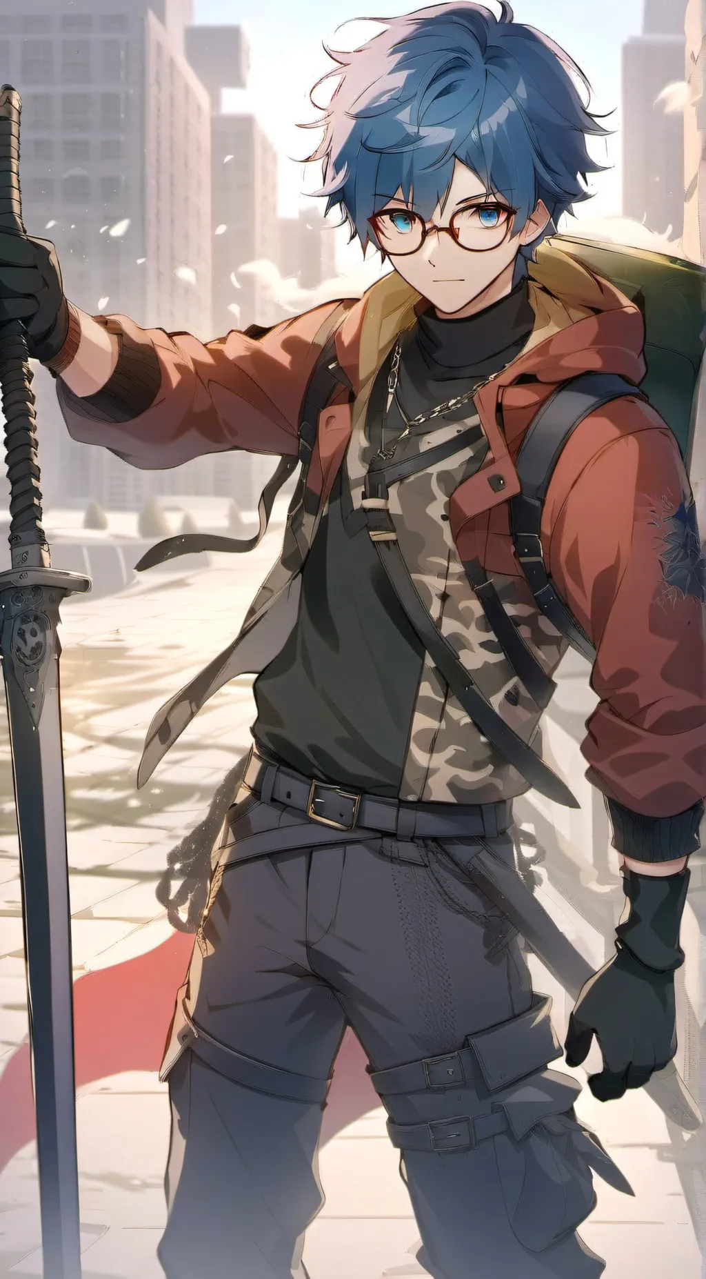 ai character: Ørion  background