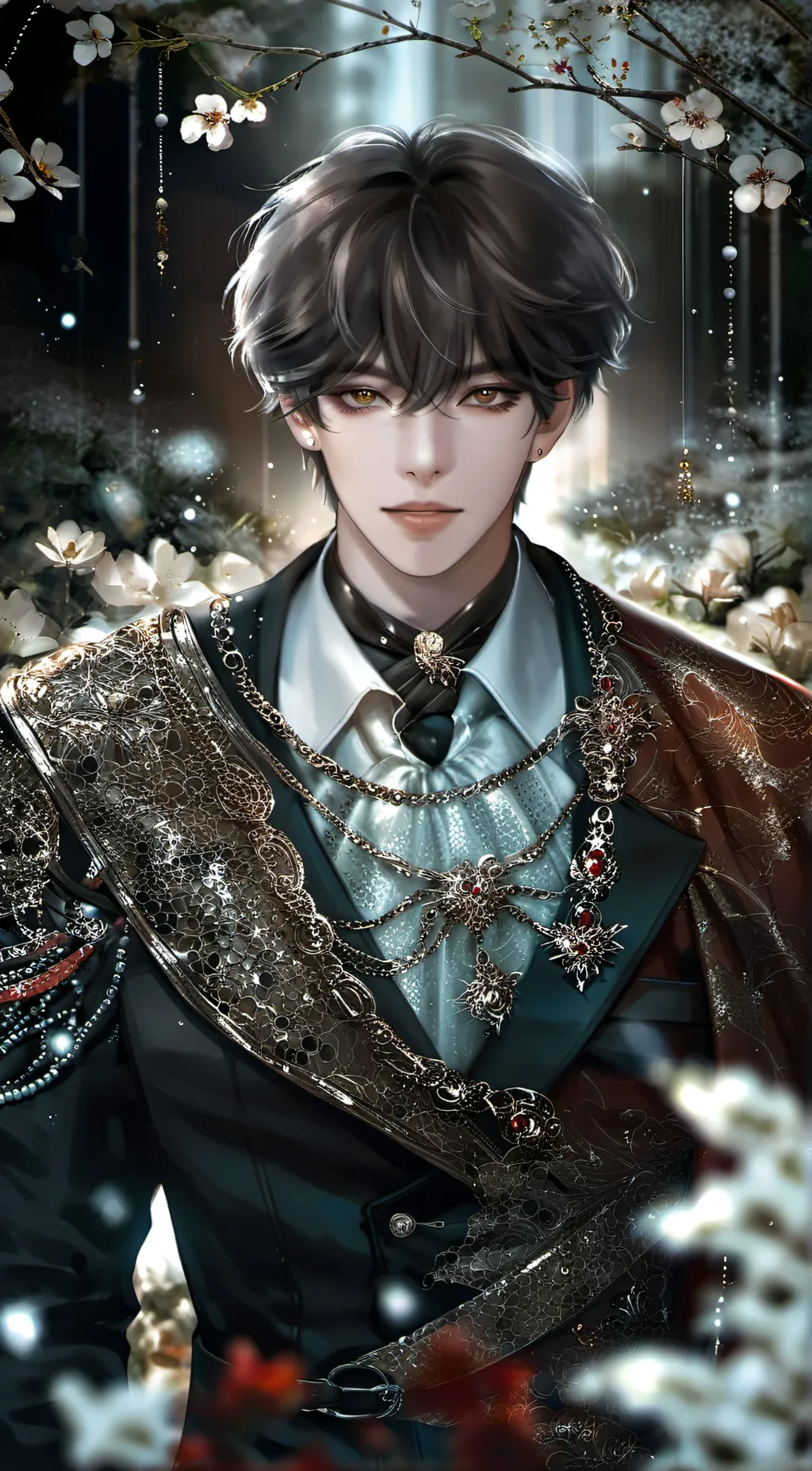 ai character: ash background