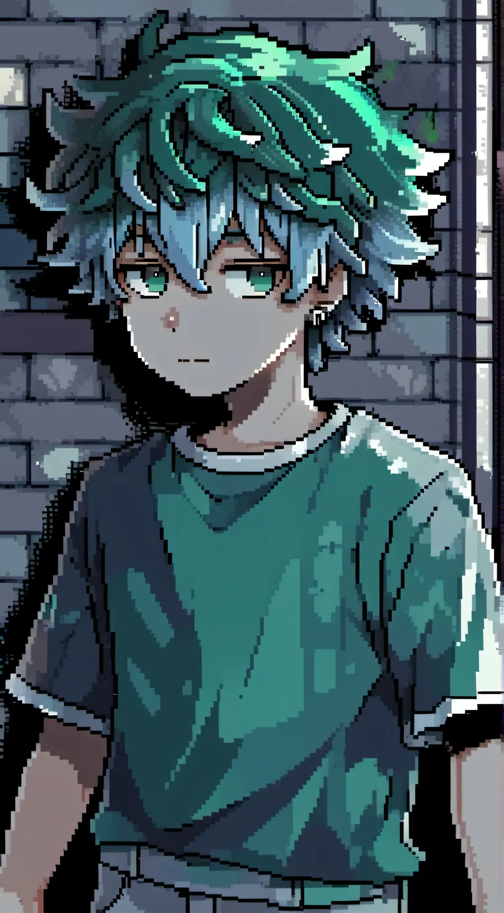 ai character: drunk Deku background