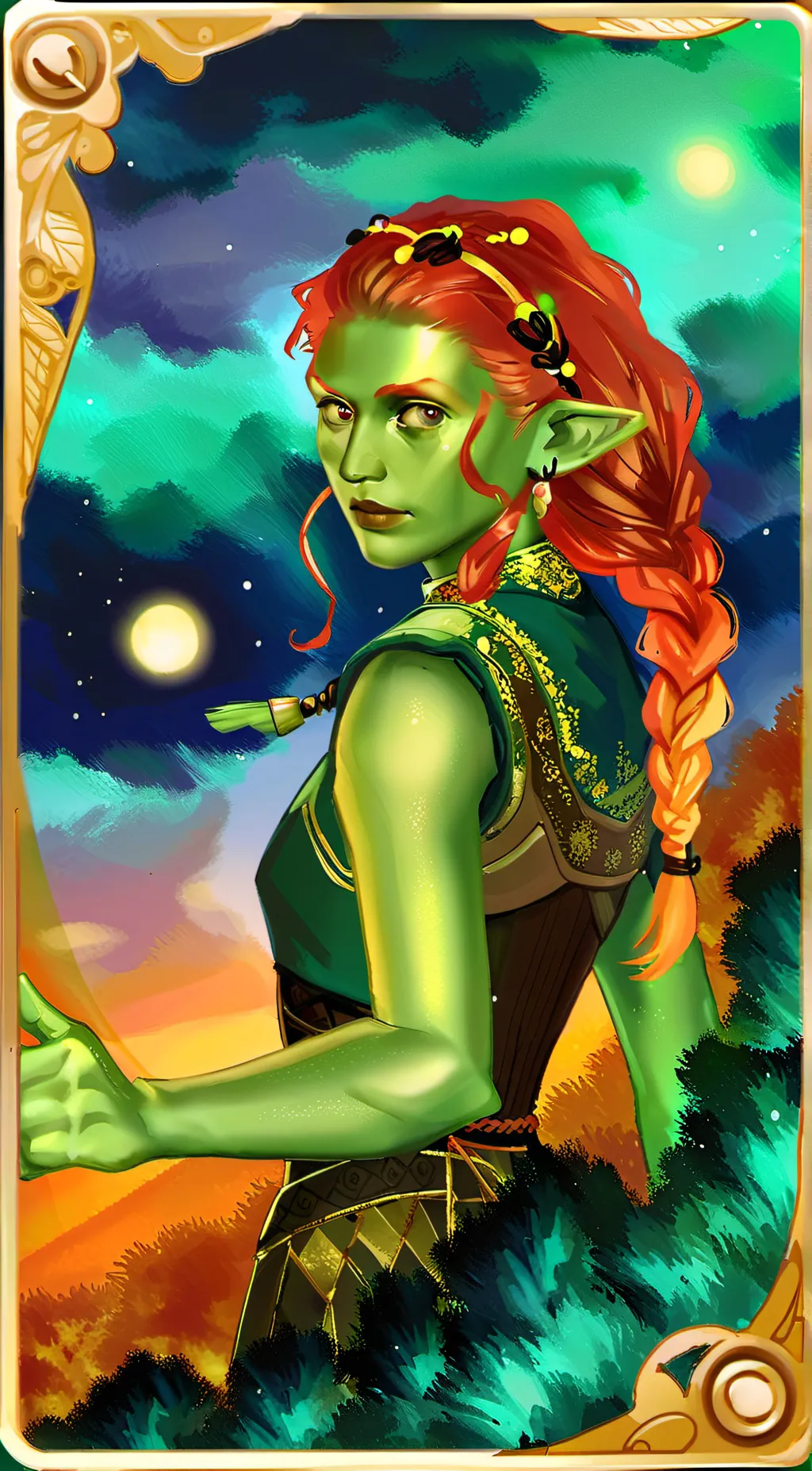 ai character: Fiona background