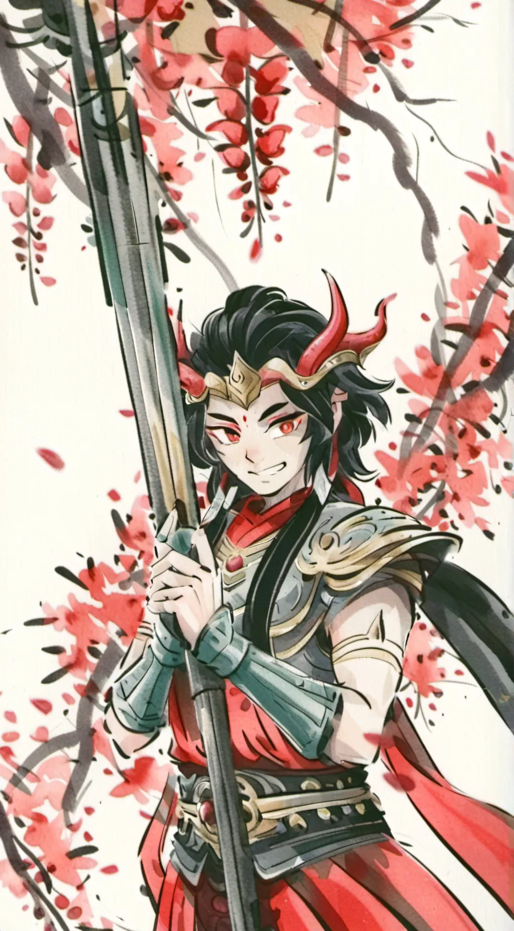 ai character: Macague  background