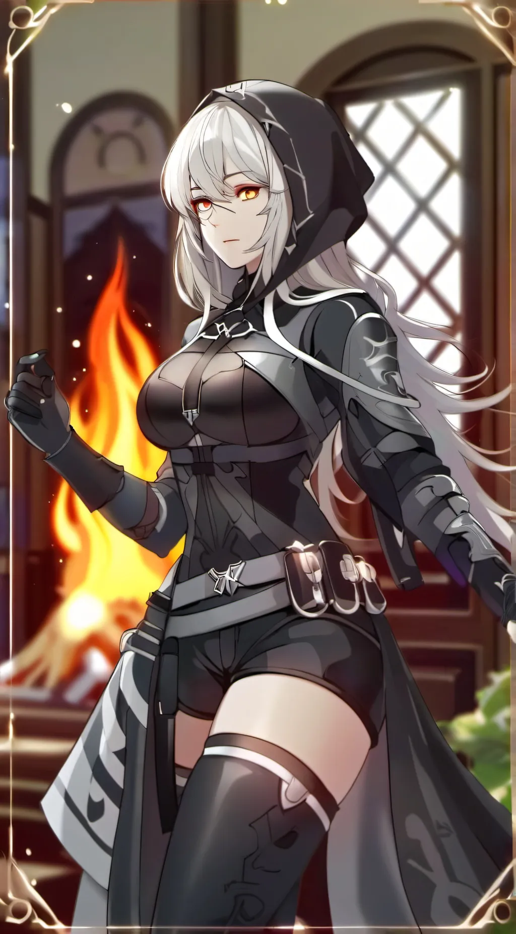 ai character: Clara  background