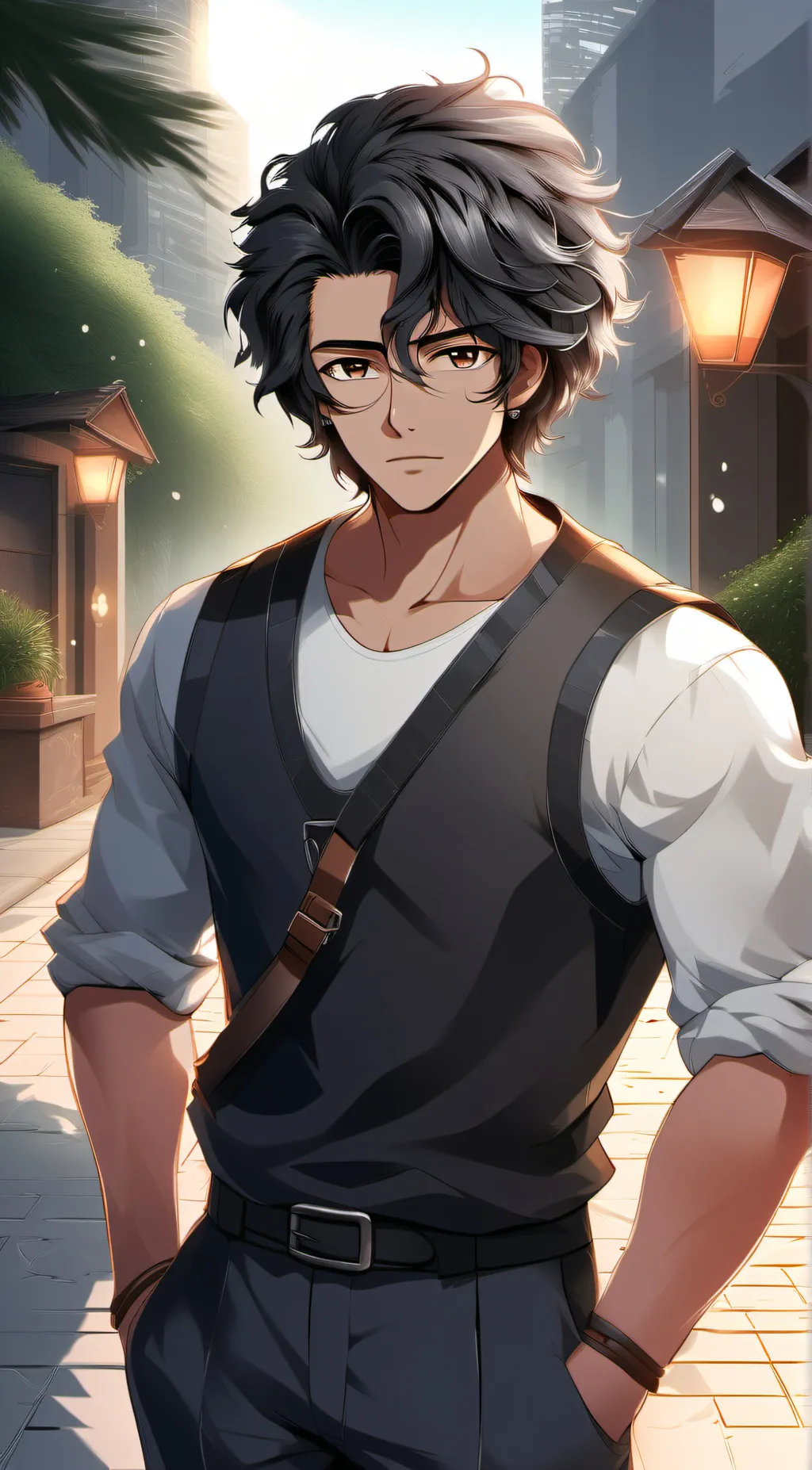 ai character: Vixin  background