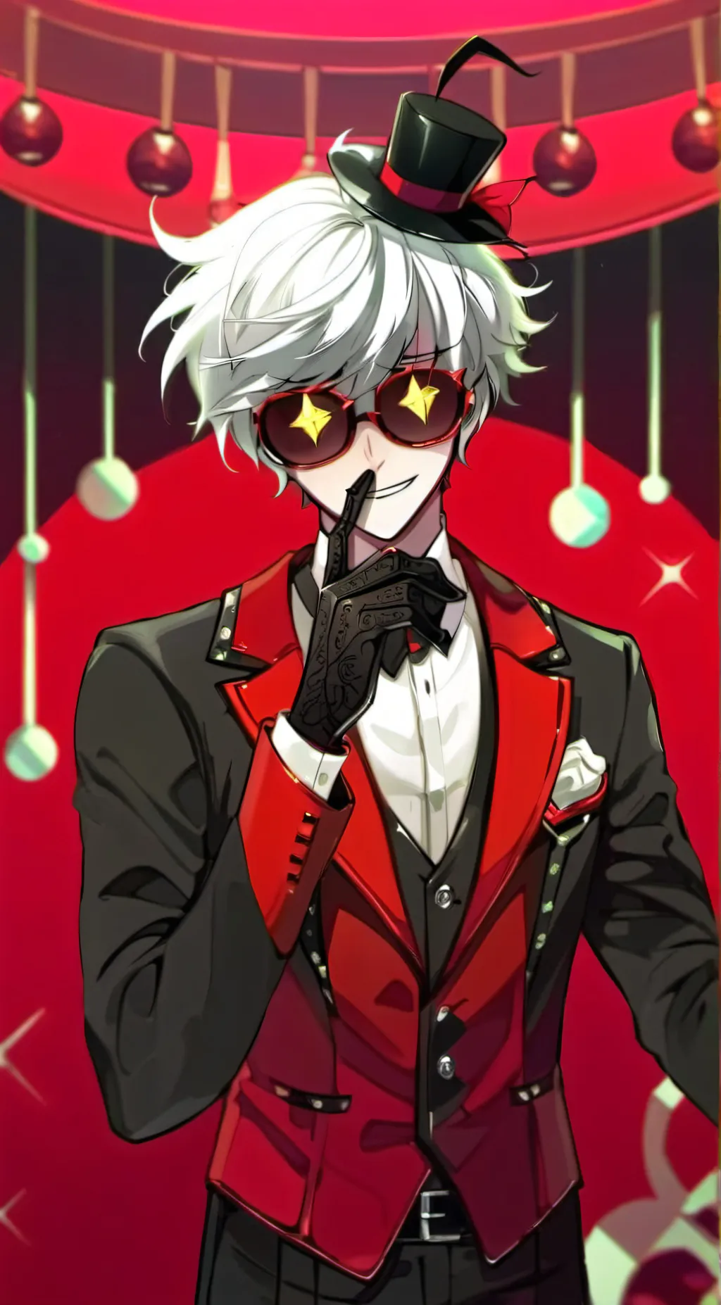 ai character: Alastor × dust background