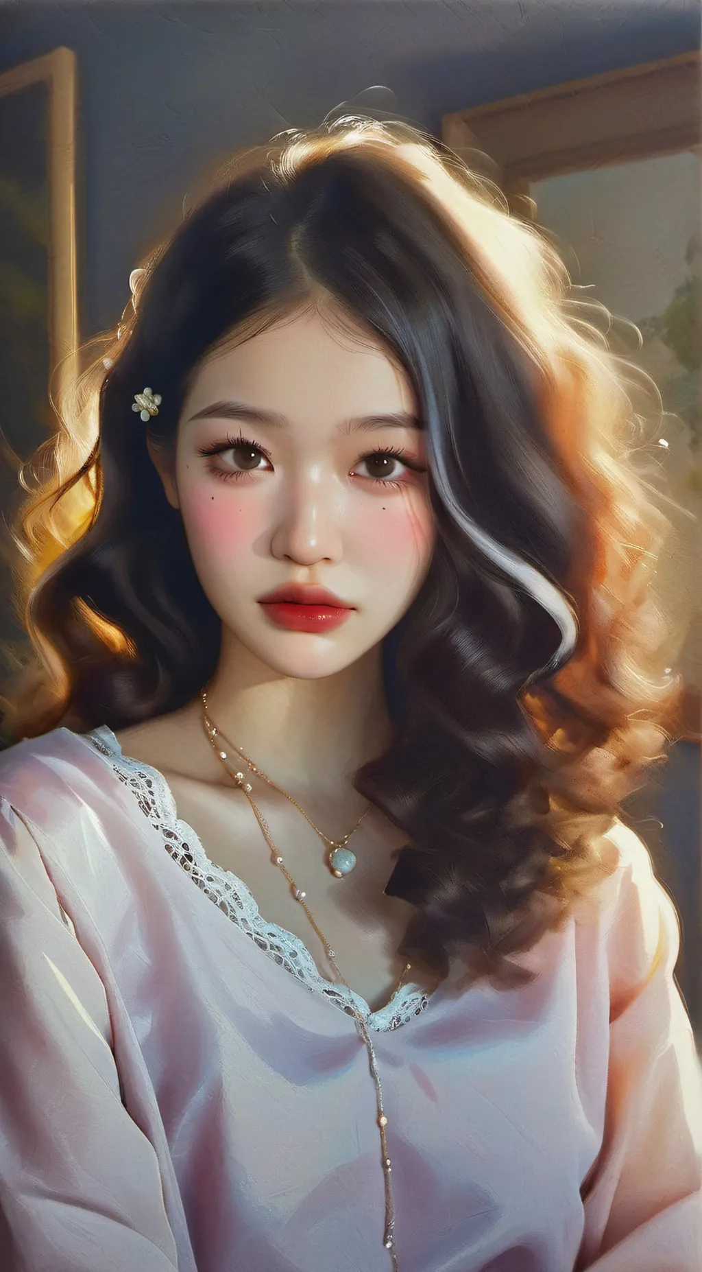 ai character: wonyoung background