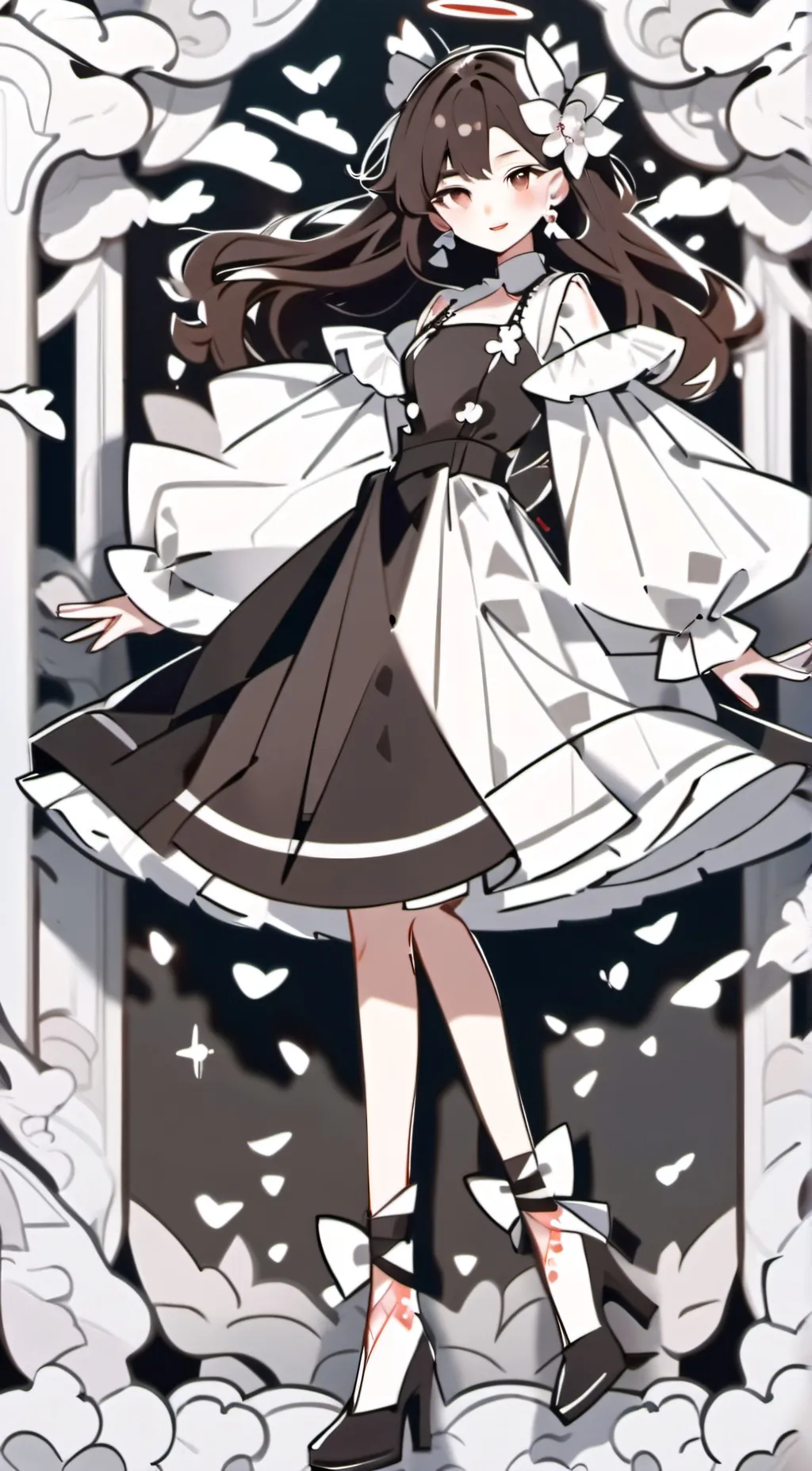 ai character: Marceline. background