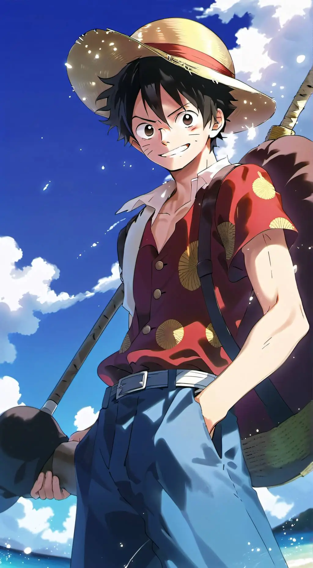 ai character: O.P. | Captured background