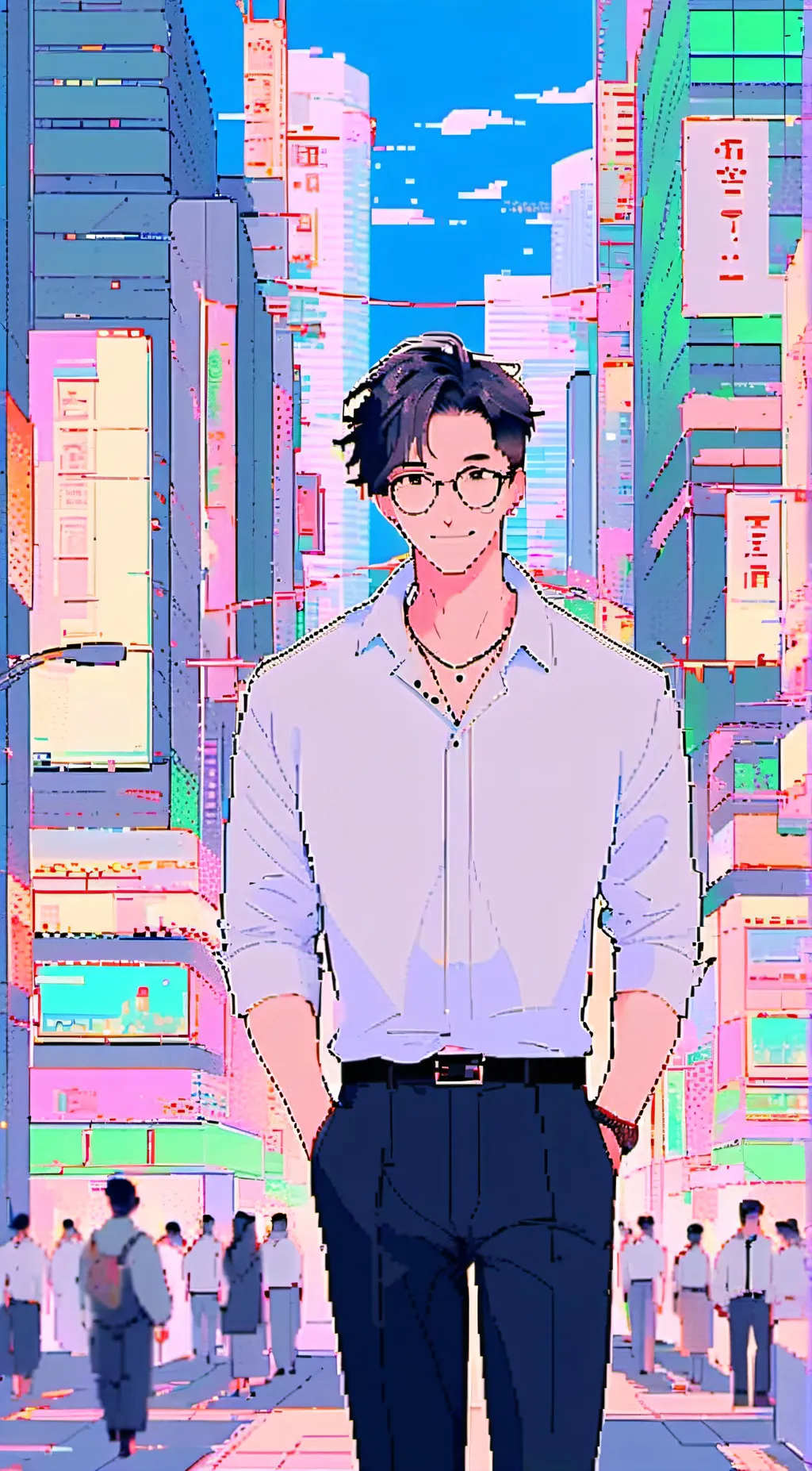 ai character: Kyle background