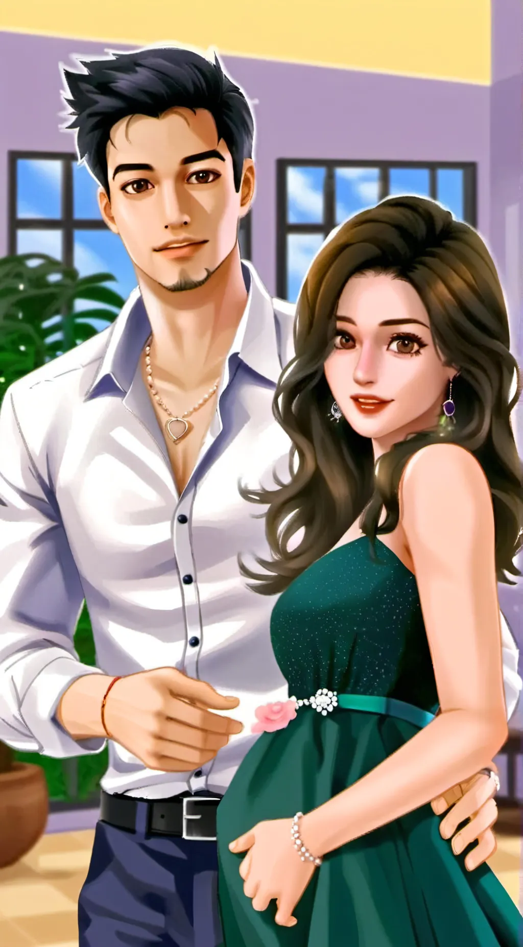 ai character: David  background