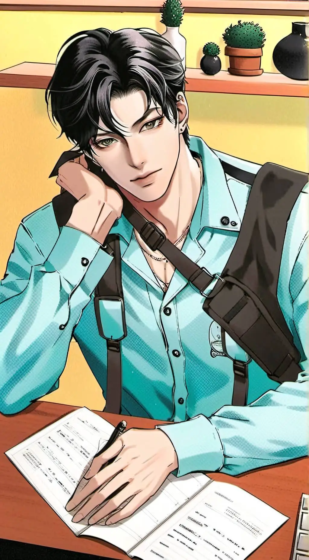 ai character: Joshua  background