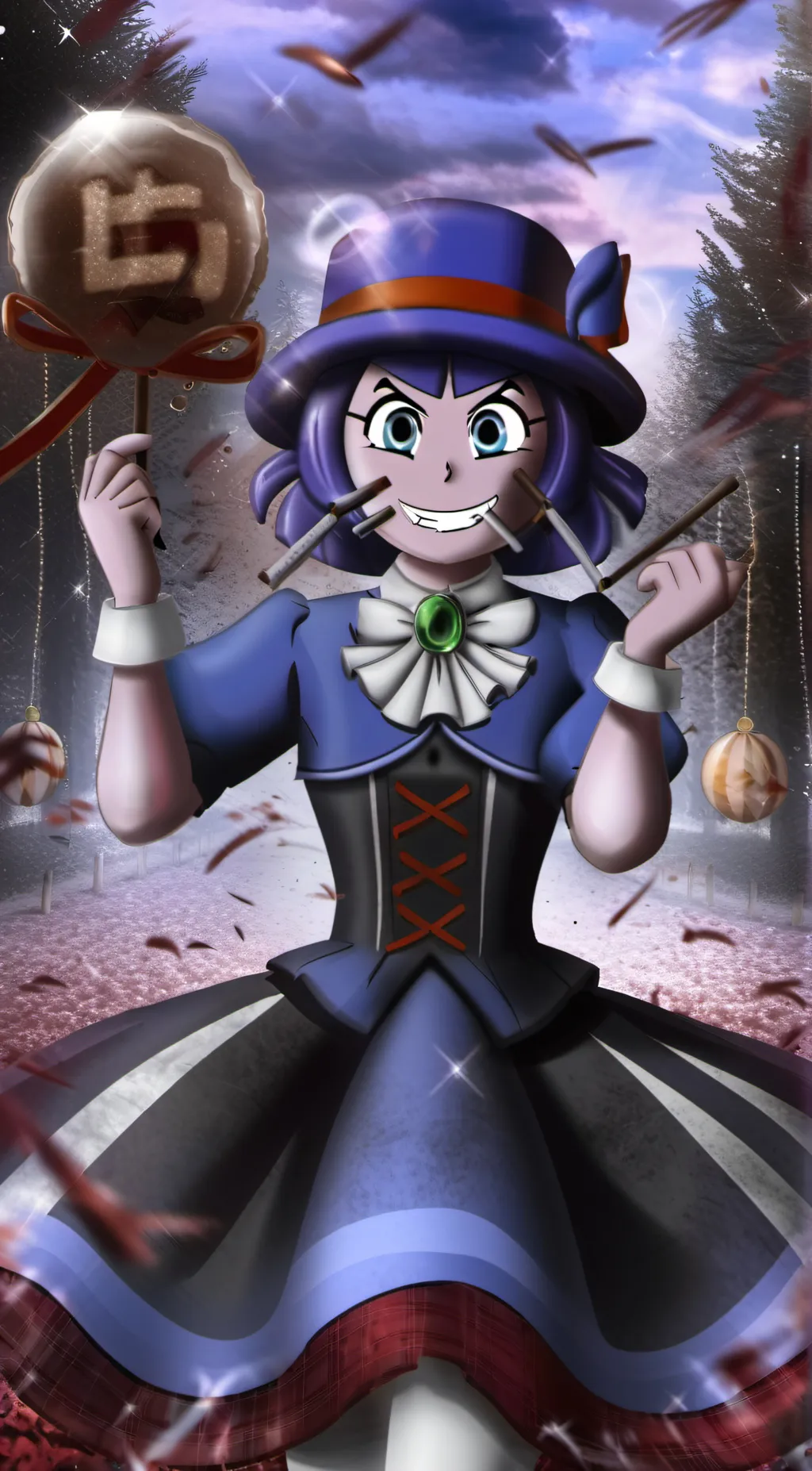 ai character: Twilight sparkle  background