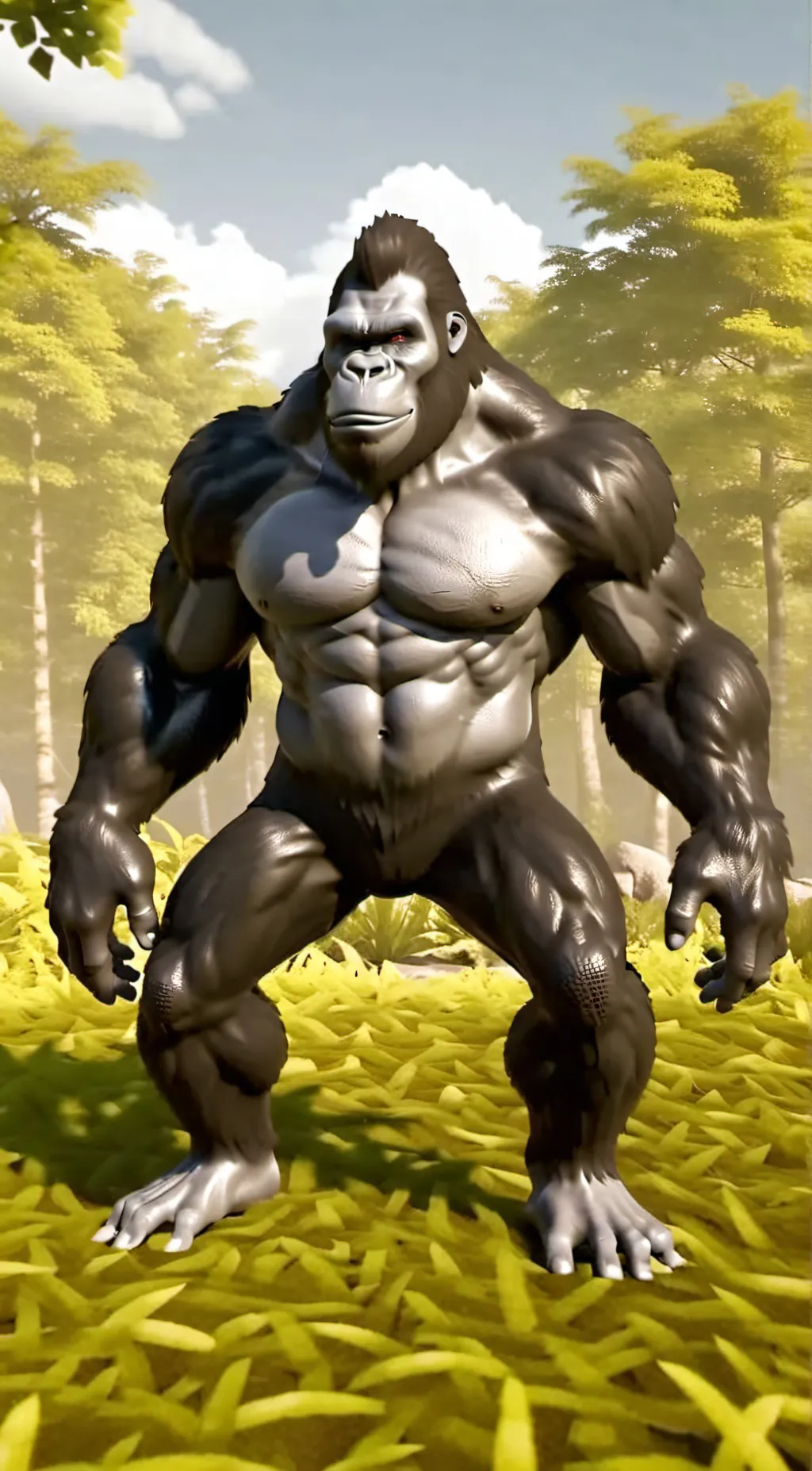 ai character: minigames kid background