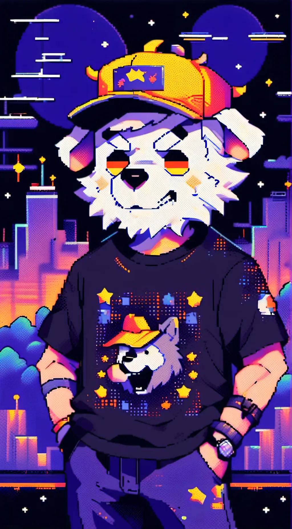 ai character: Dog Man Rp background