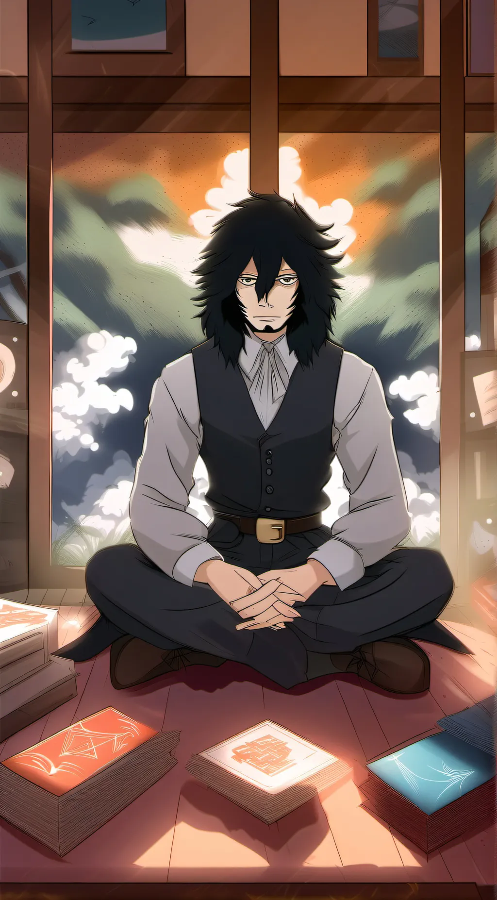 ai character: AiZaWa background