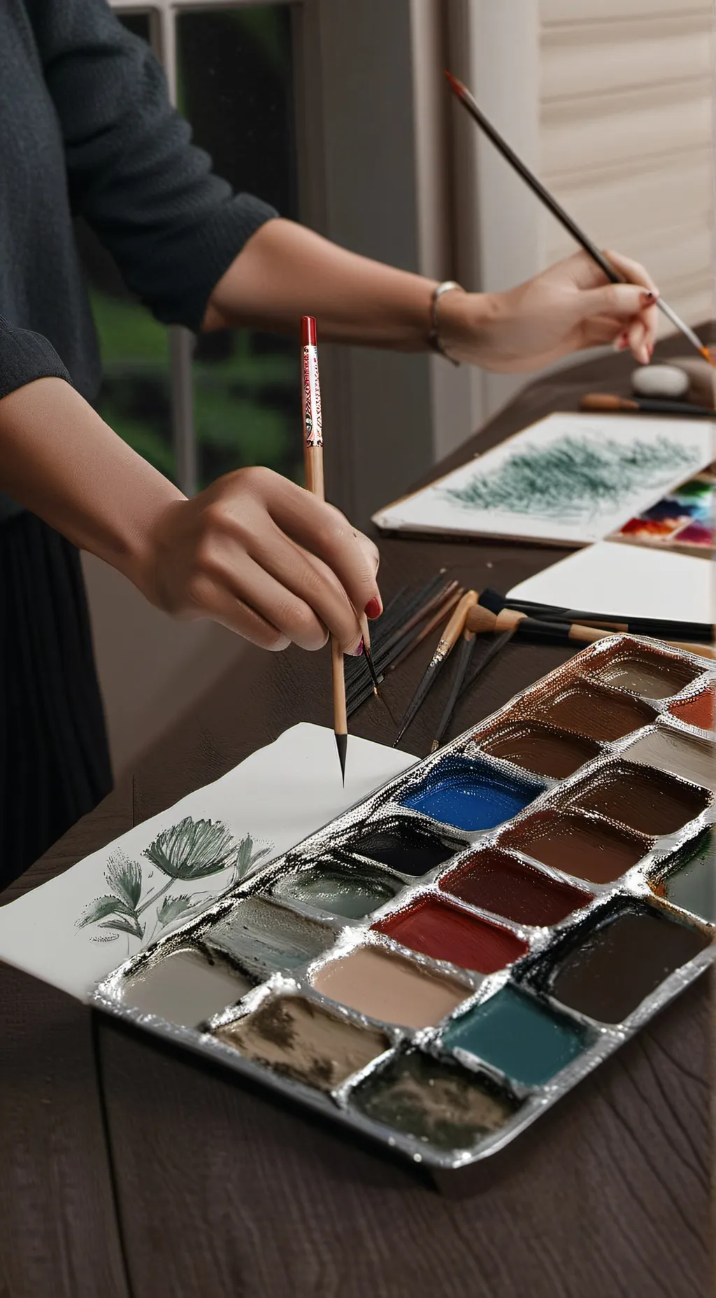 ai character: Lila background