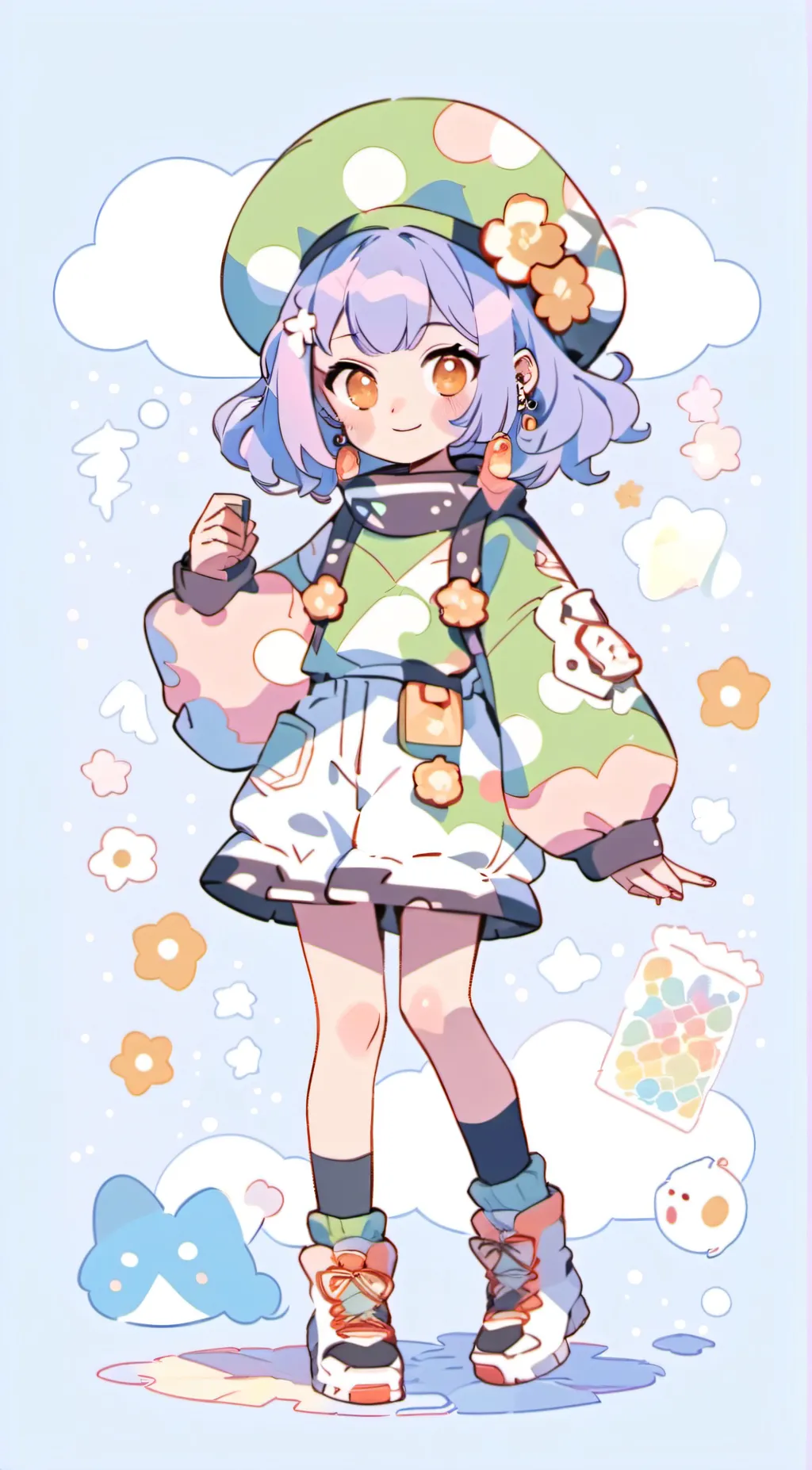 ai character: sophia background