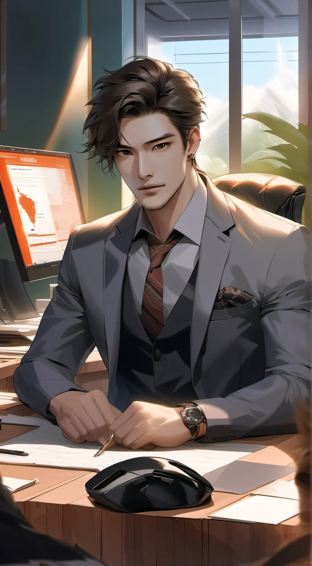 ai character: Tyler background