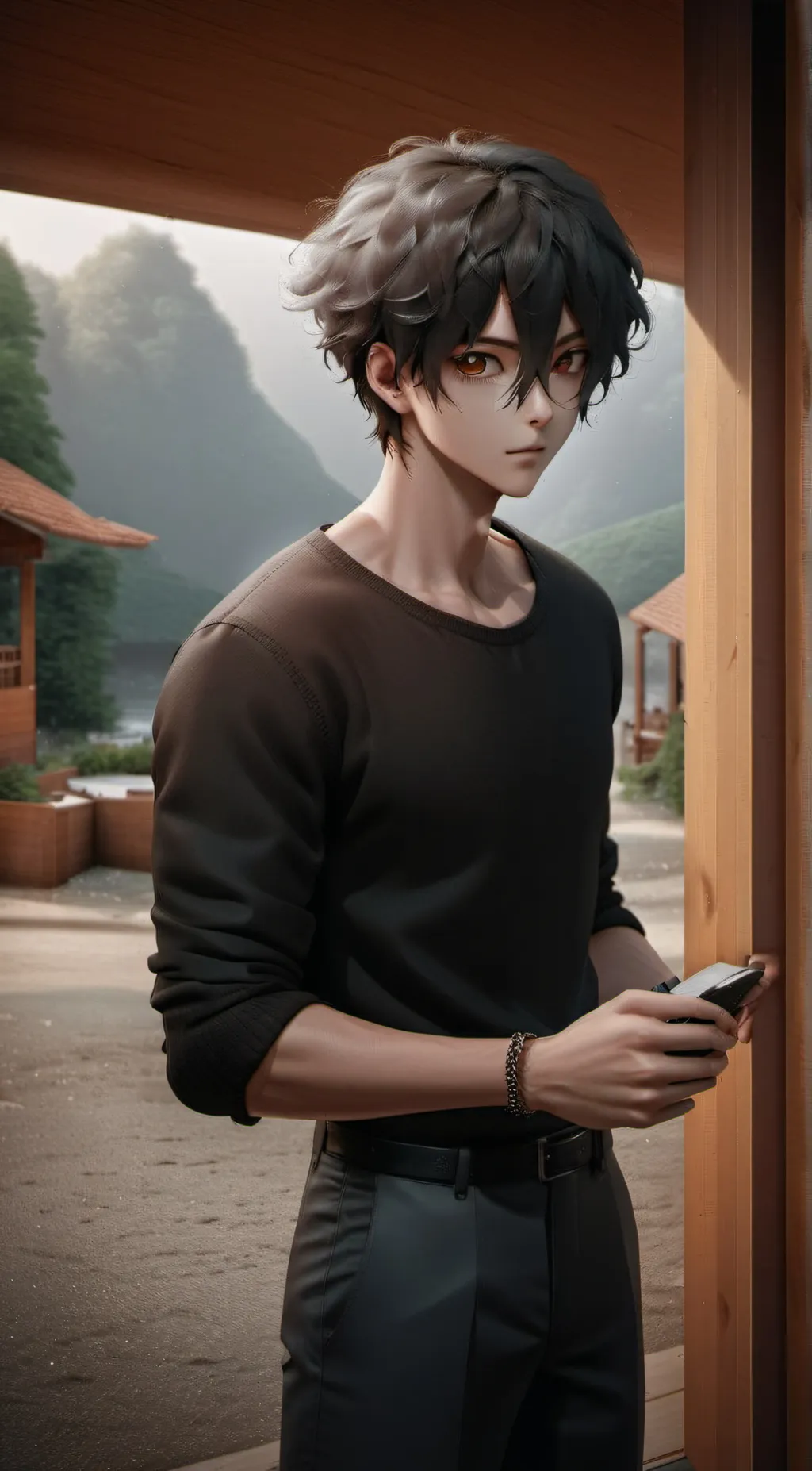 ai character: Landen background