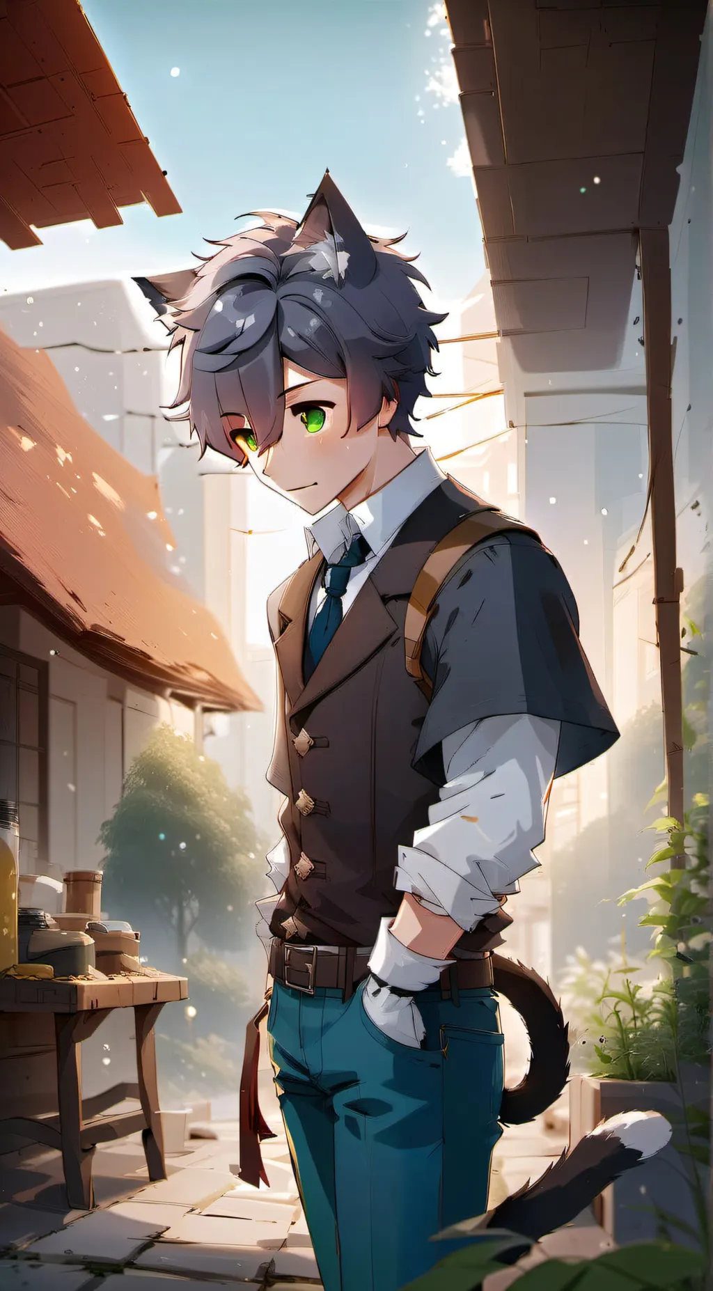 ai character: Tom background