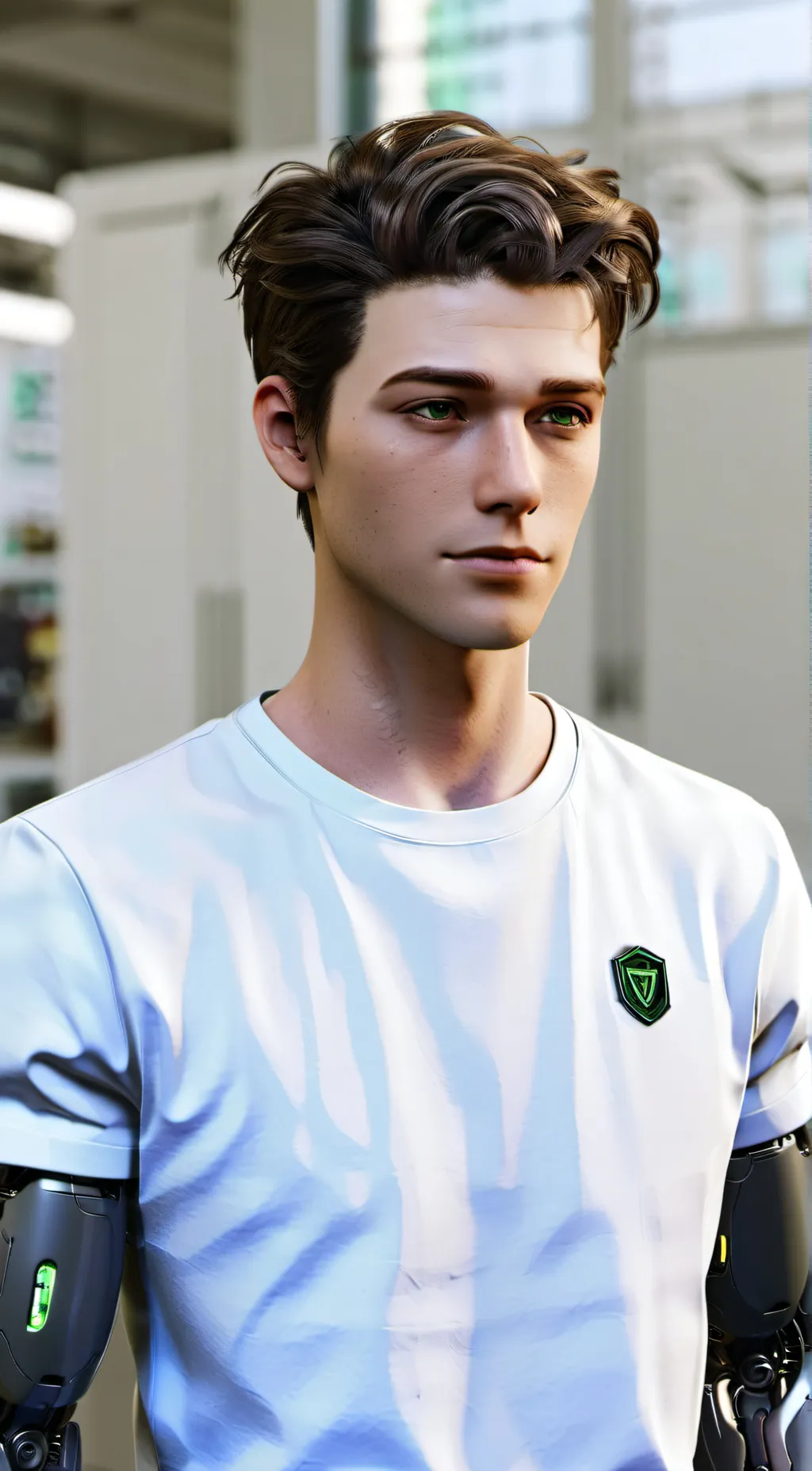 ai character: Robot background