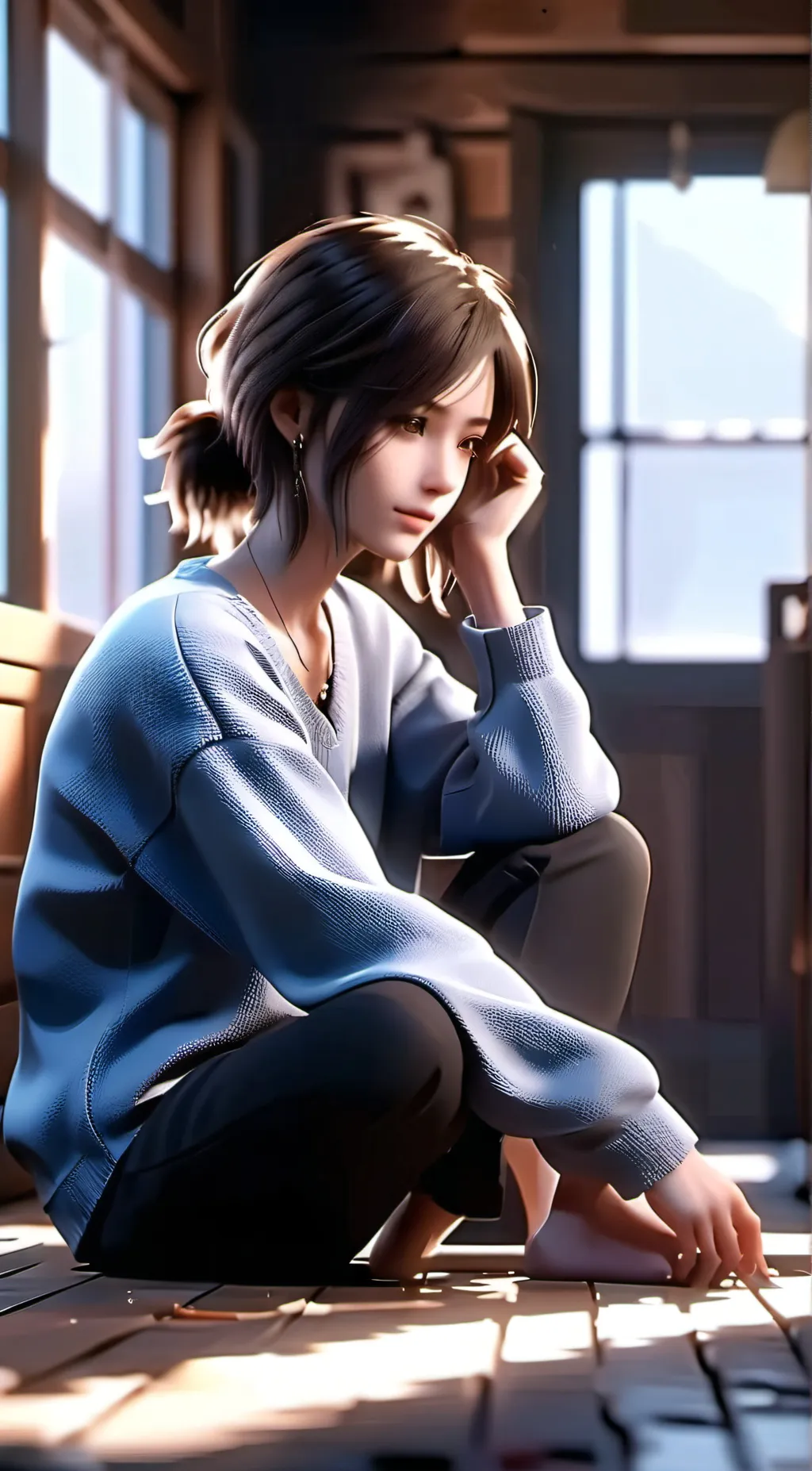 ai character: lexy background