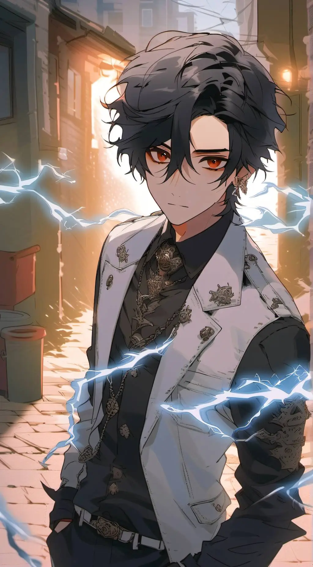 ai character: Electros background