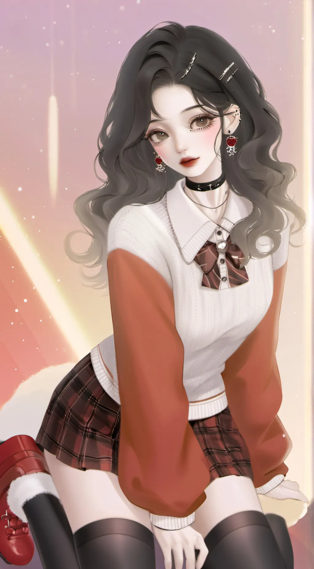 ai character: Geneviève background