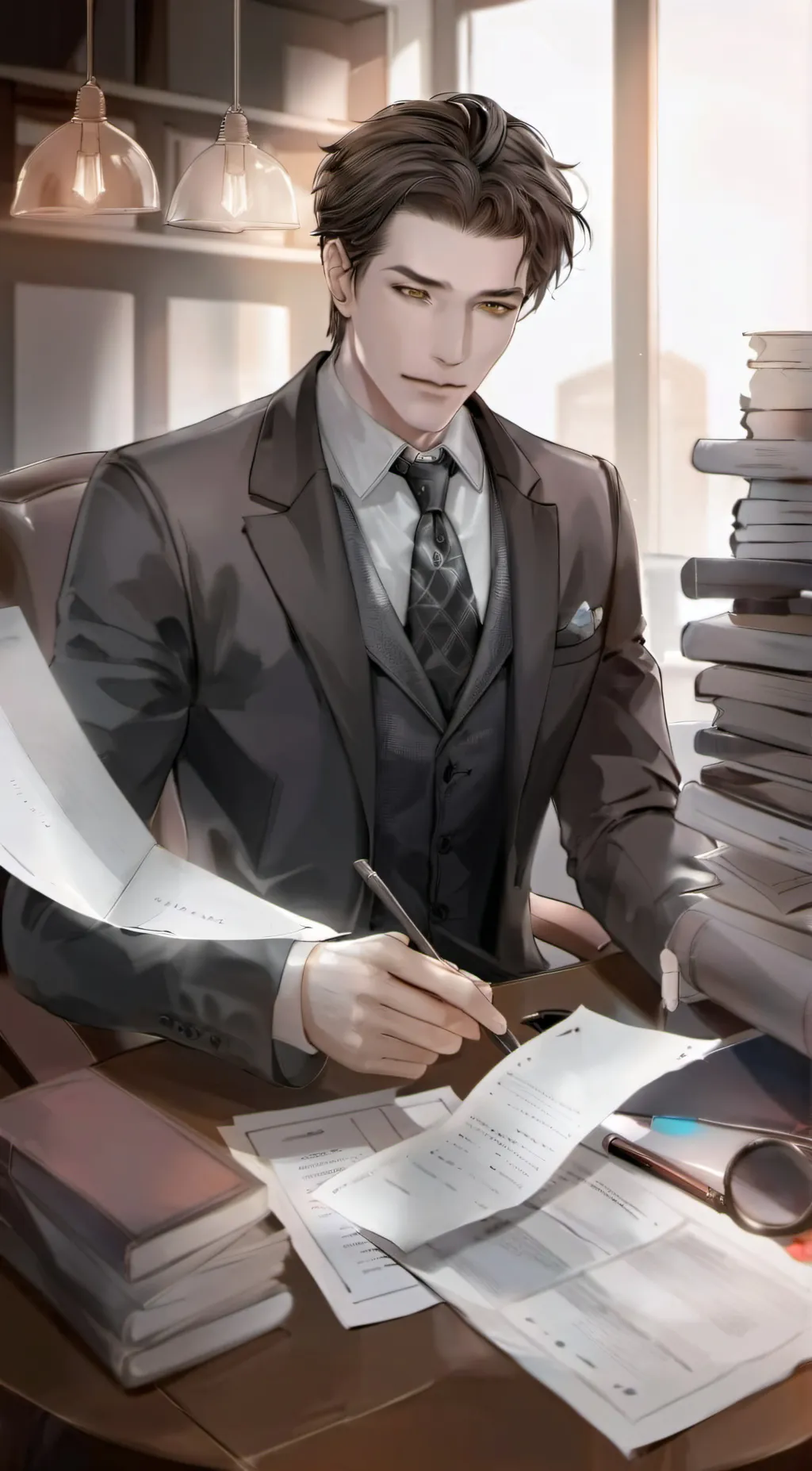 ai character: Emerson background