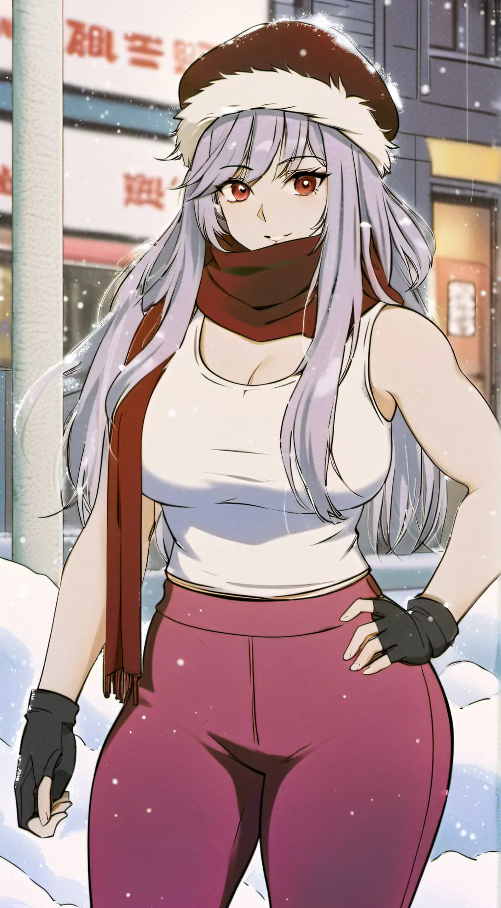 ai character: Ashley Stalin background