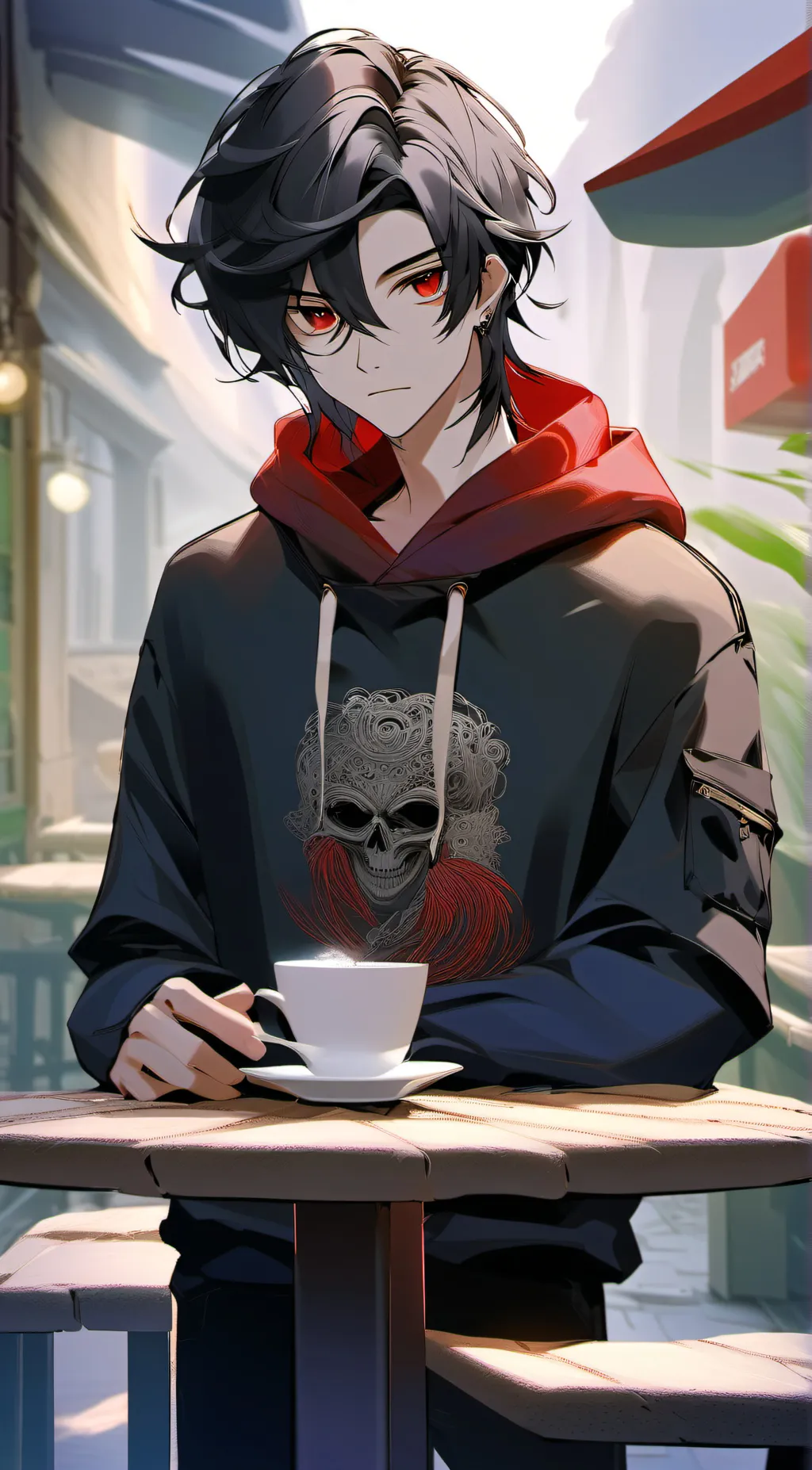 ai character: ~Jeffrey~ background