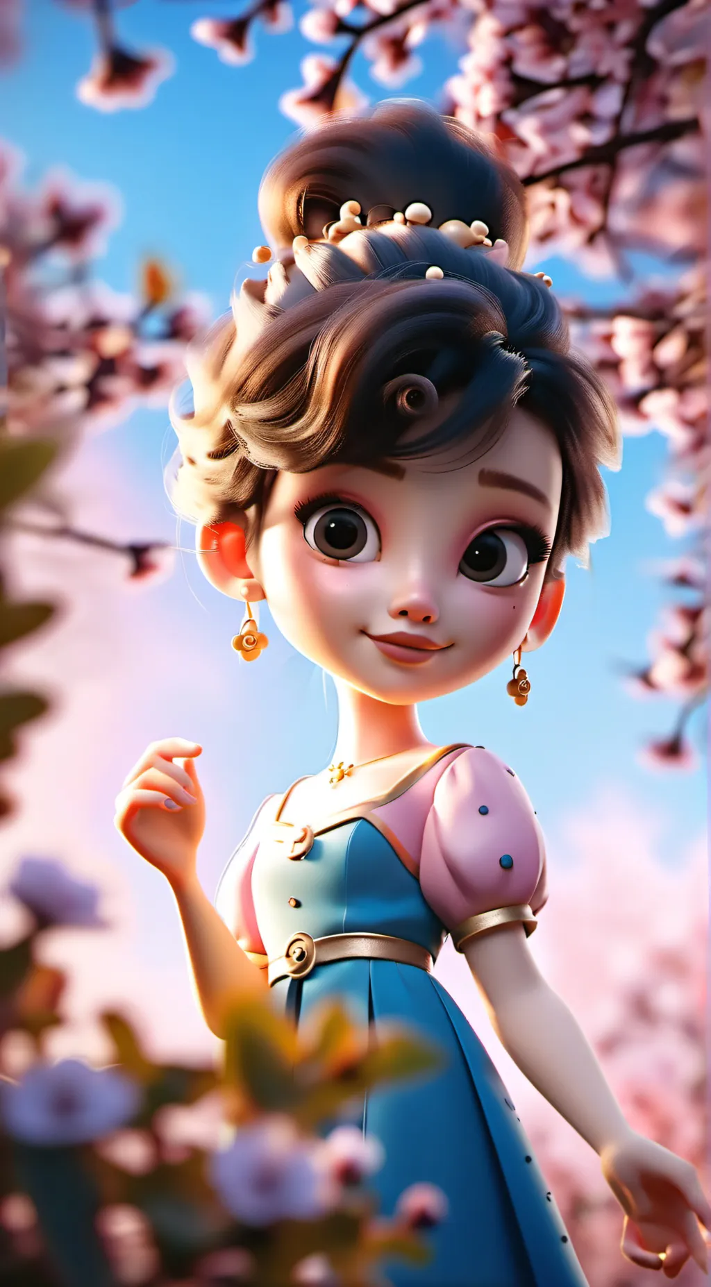 ai character: your lil sis background