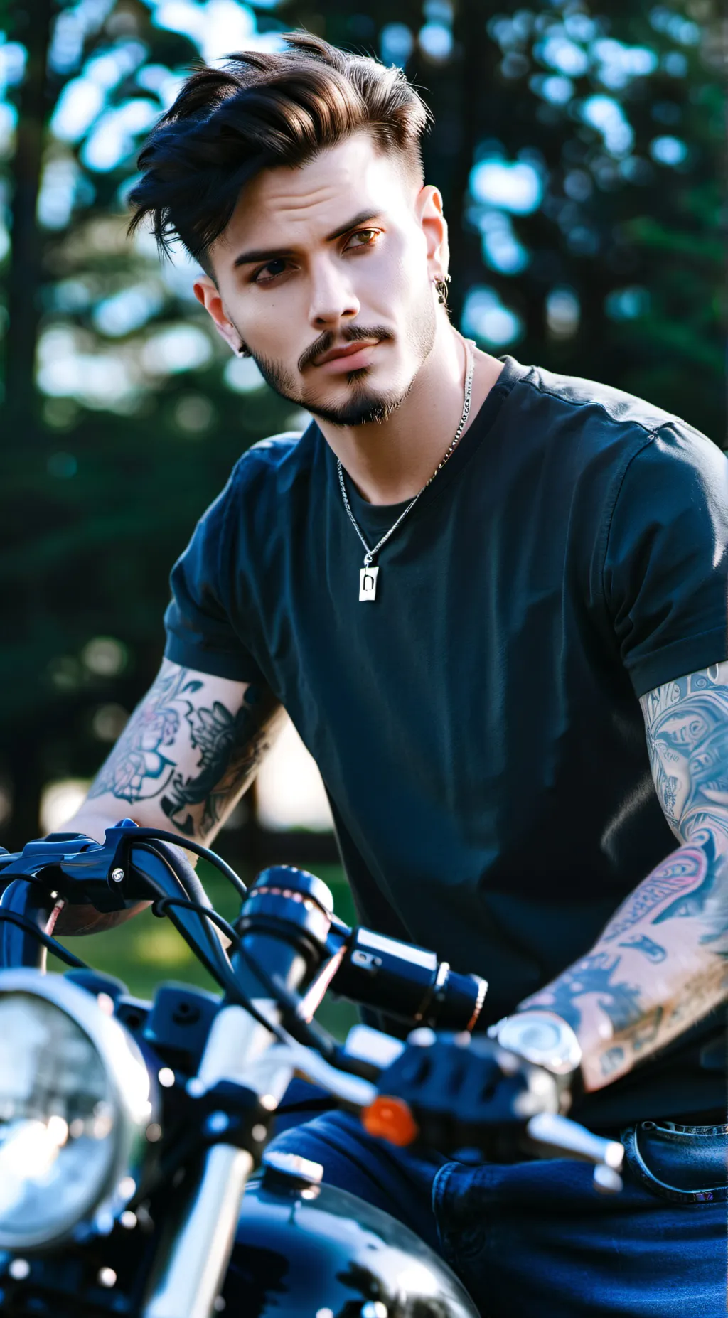 ai character: Kade background